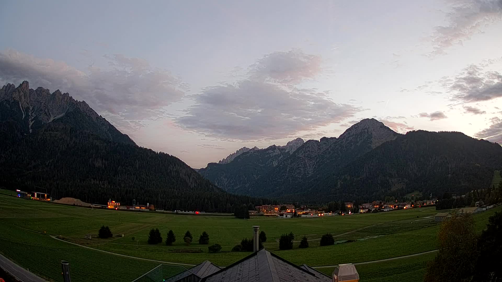 Webcam Toblach Dolomiten – Blick vom Hotel Rosengarten
