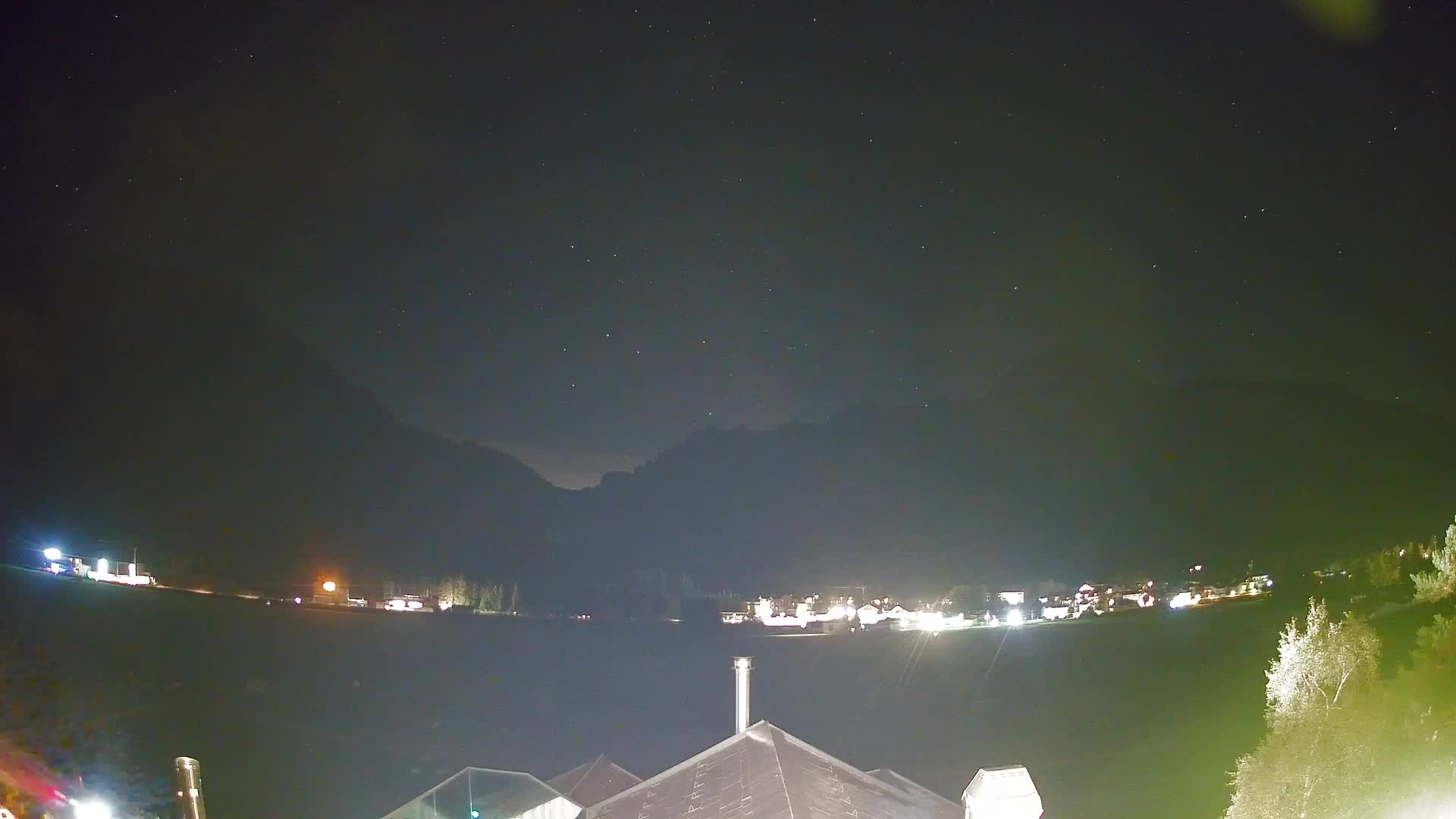 Webcam Toblach Dolomites – View from Hotel Rosengarten