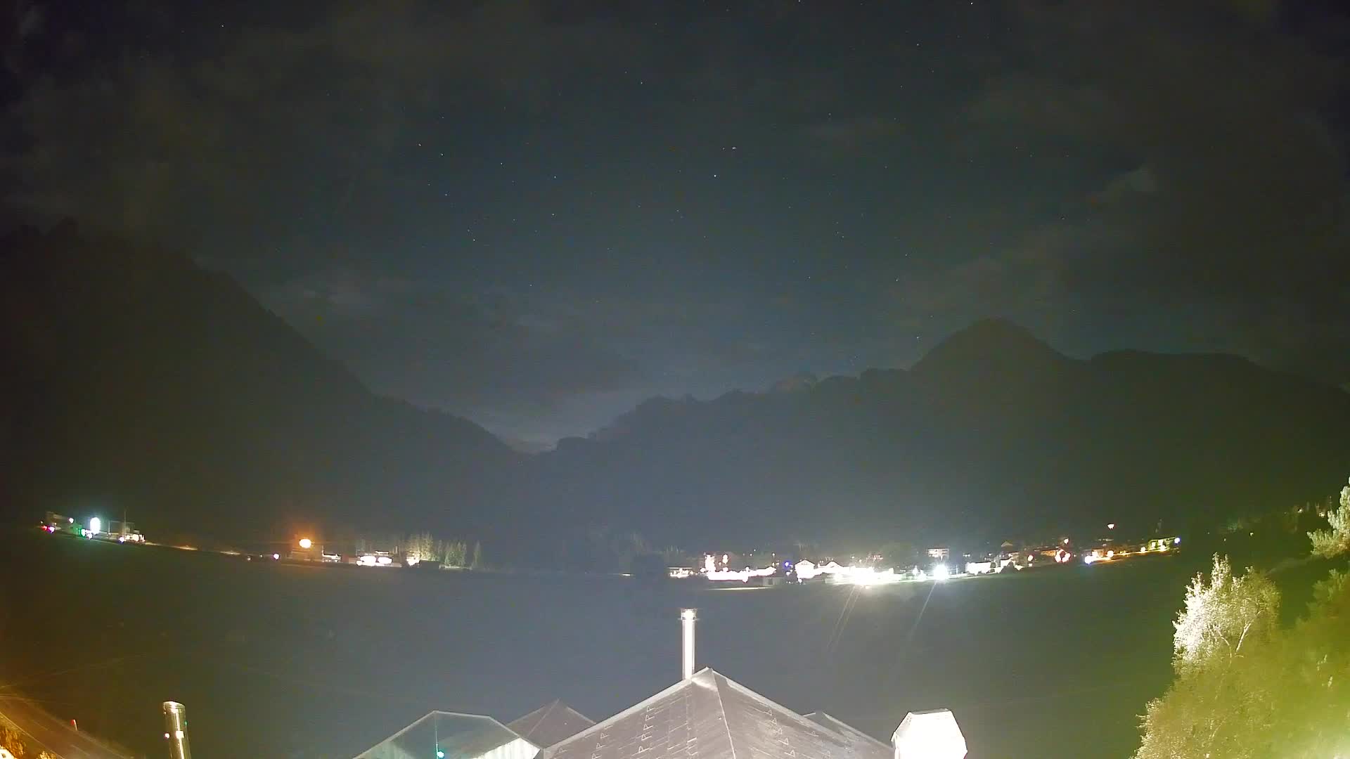 Spletna kamera Toblach Dolomiti – Pogled iz hotela Rosengarten