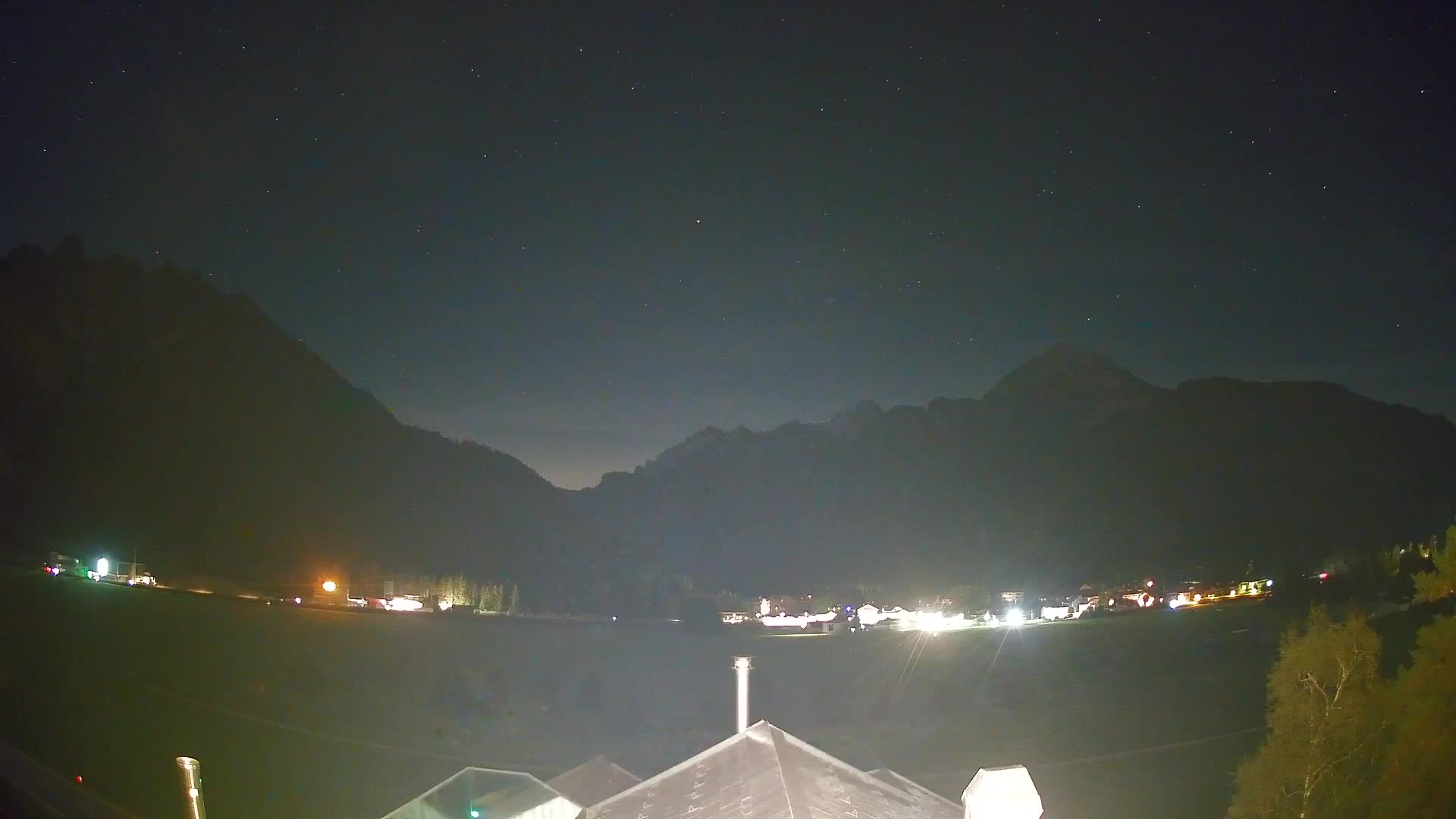 Webcam Toblach Dolomites – View from Hotel Rosengarten