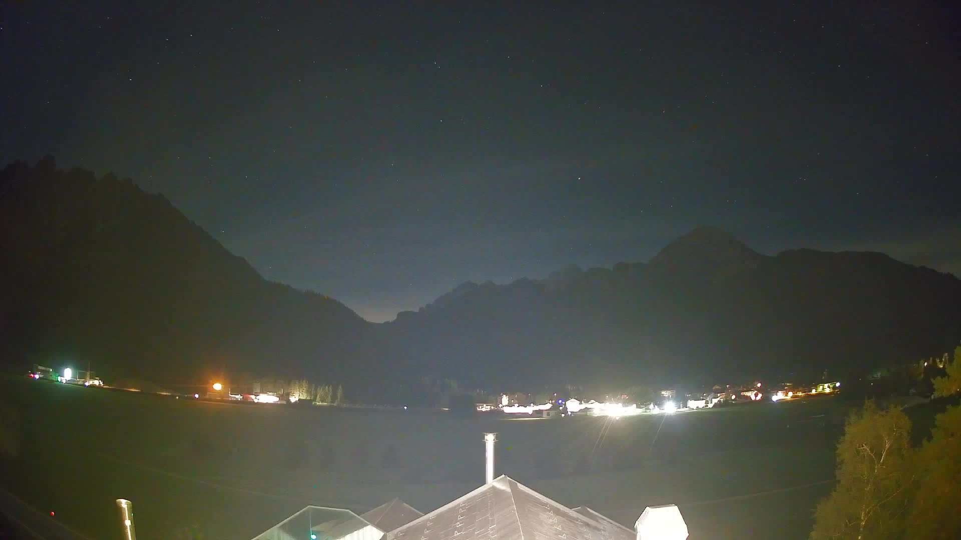 Webcam Toblach Dolomites – View from Hotel Rosengarten