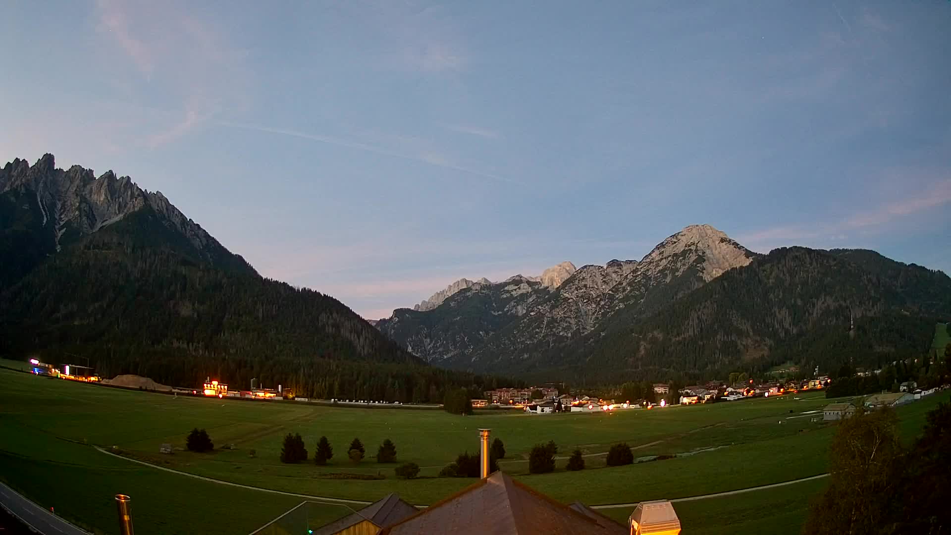 Webcam Dobbiaco Dolomiti – Vista dall’Hotel Rosengarten