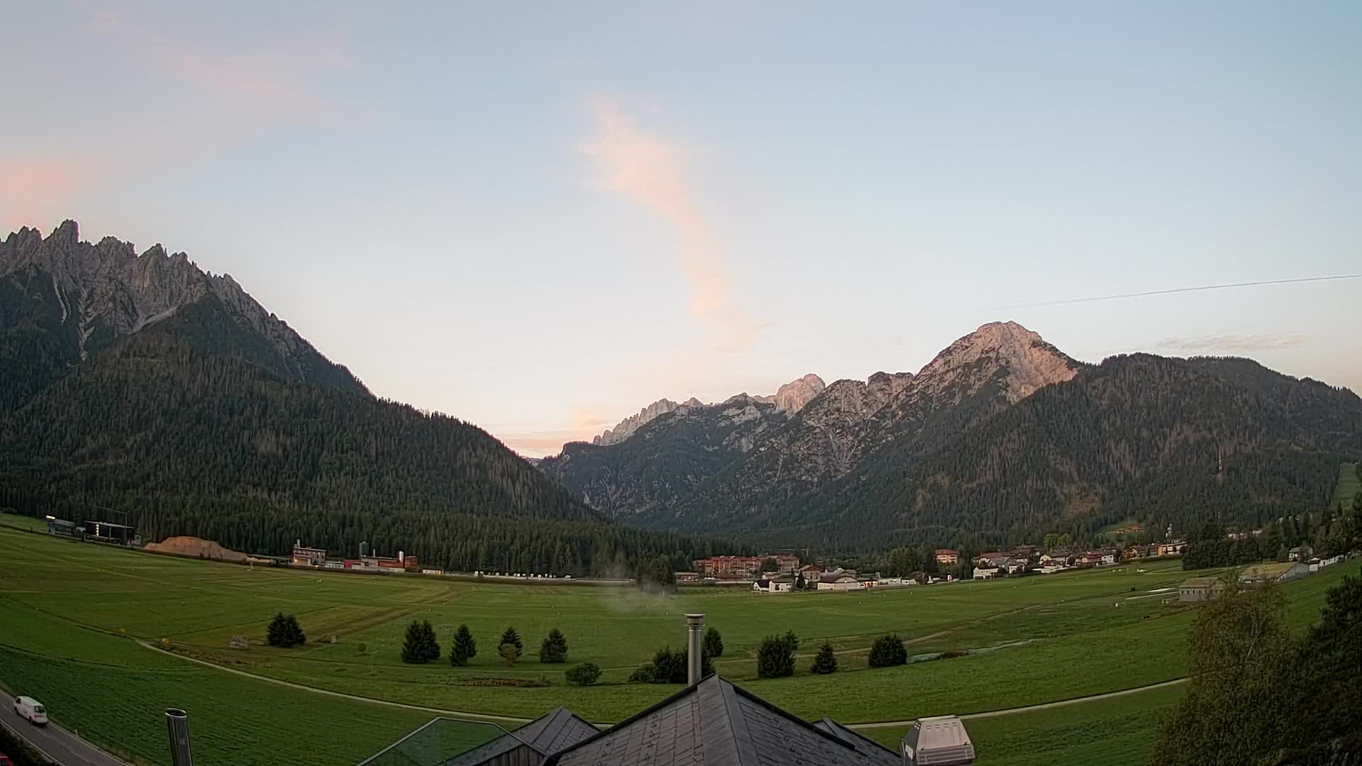 Webcam Toblach Dolomitas – Vista desde el Hotel Rosengarten