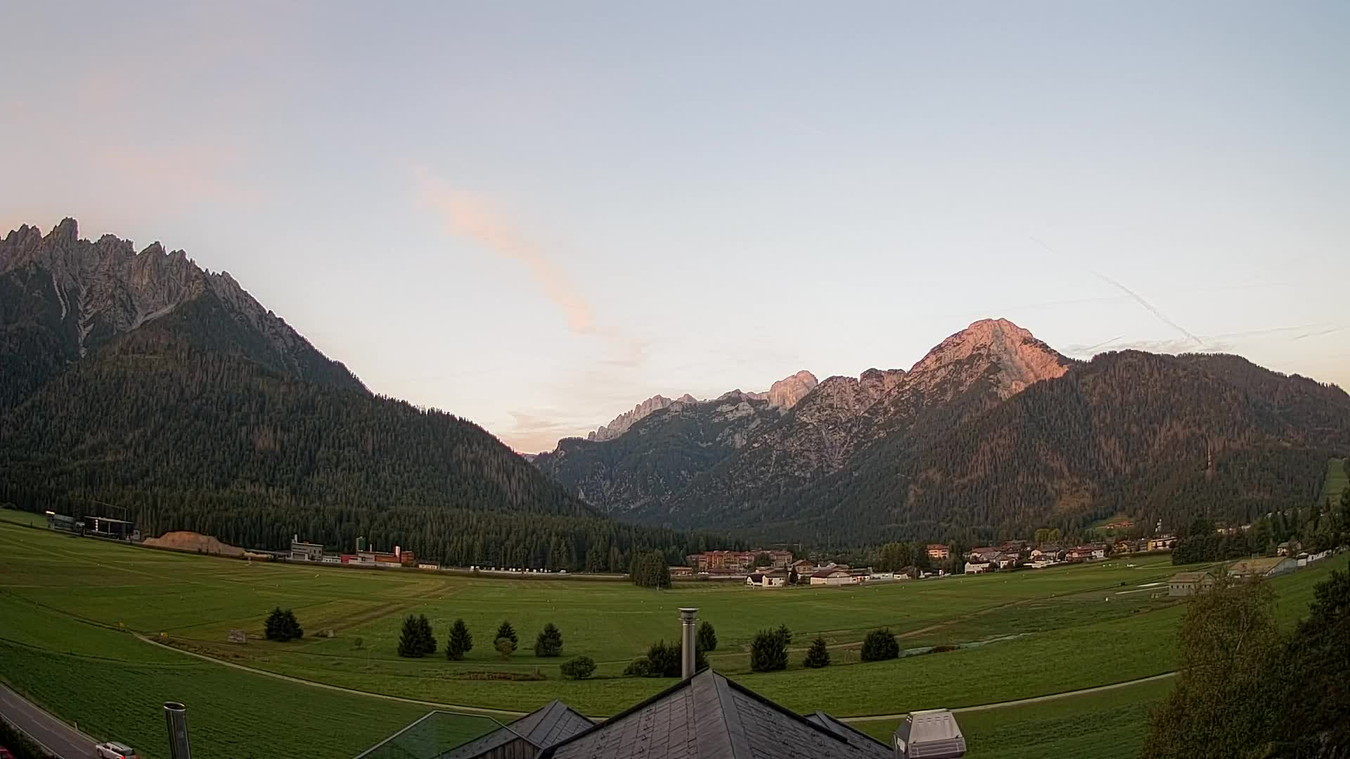Webcam Toblach Dolomitas – Vista desde el Hotel Rosengarten