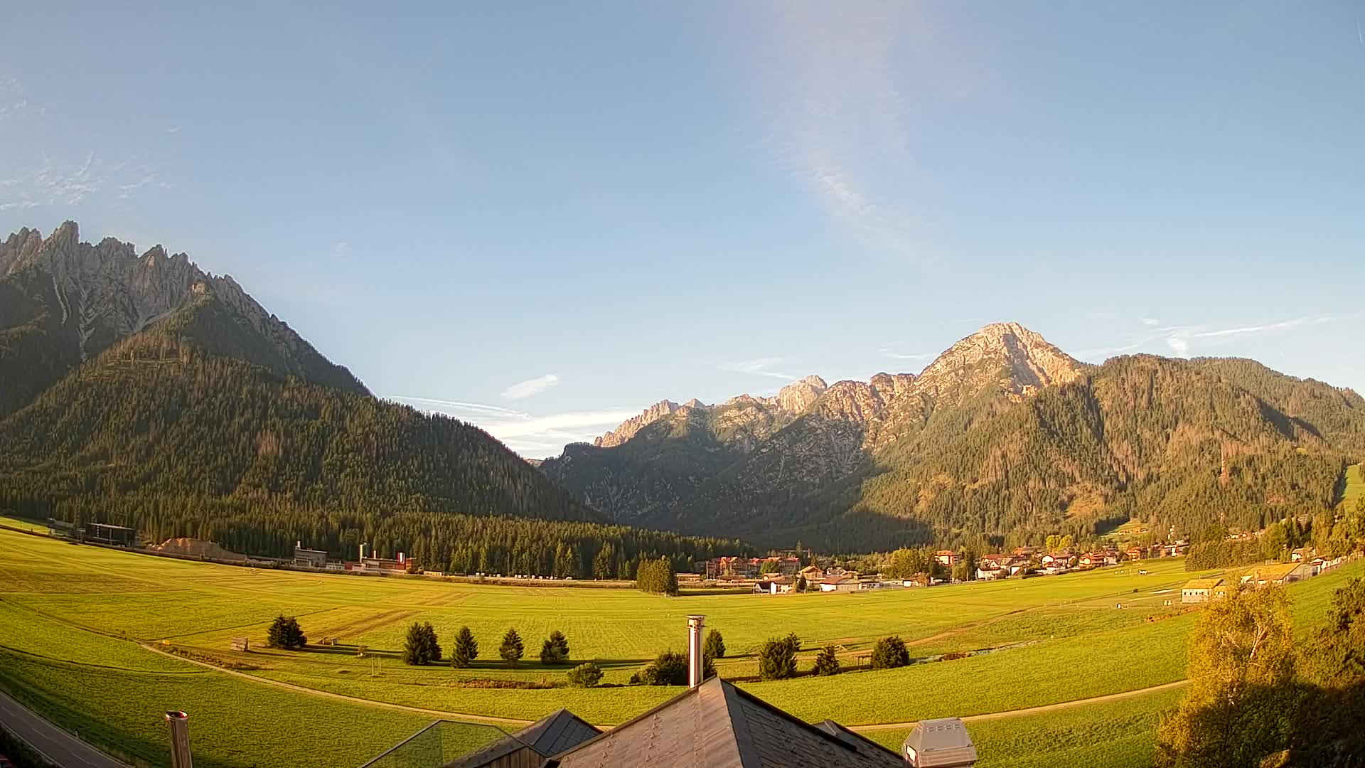 Webcam Toblach Dolomitas – Vista desde el Hotel Rosengarten