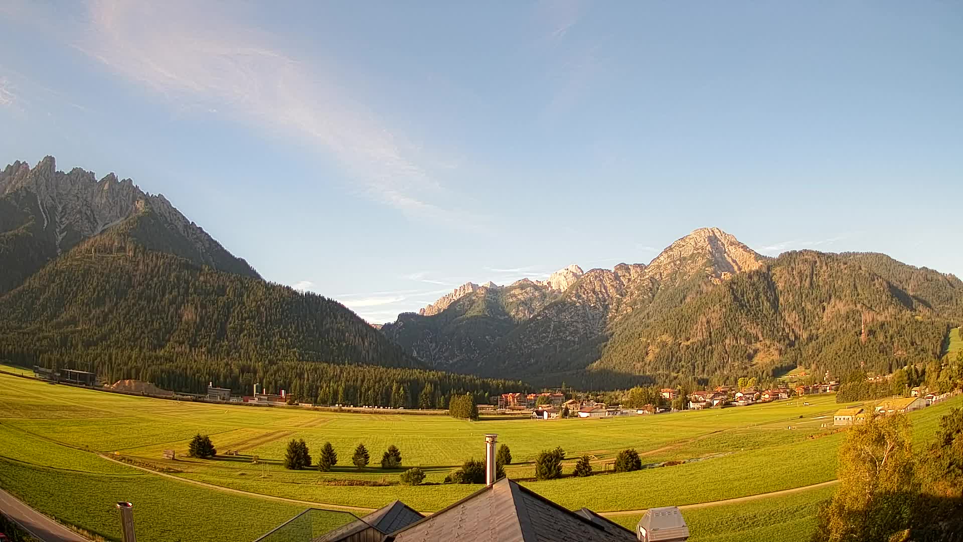 Webcam Toblach Dolomites – Vue depuis l’Hôtel Rosengarten