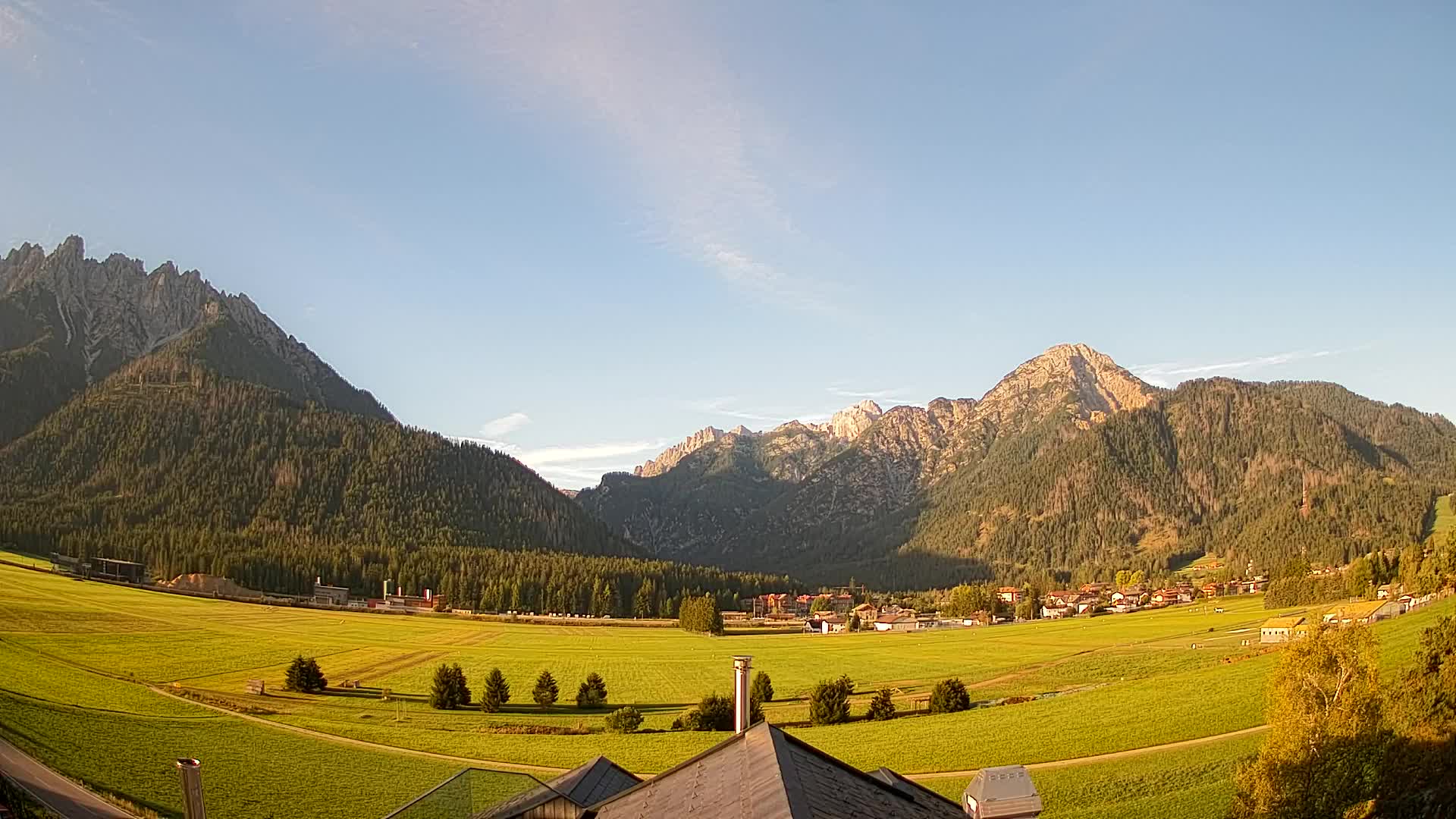 Webcam Toblach Dolomitas – Vista desde el Hotel Rosengarten