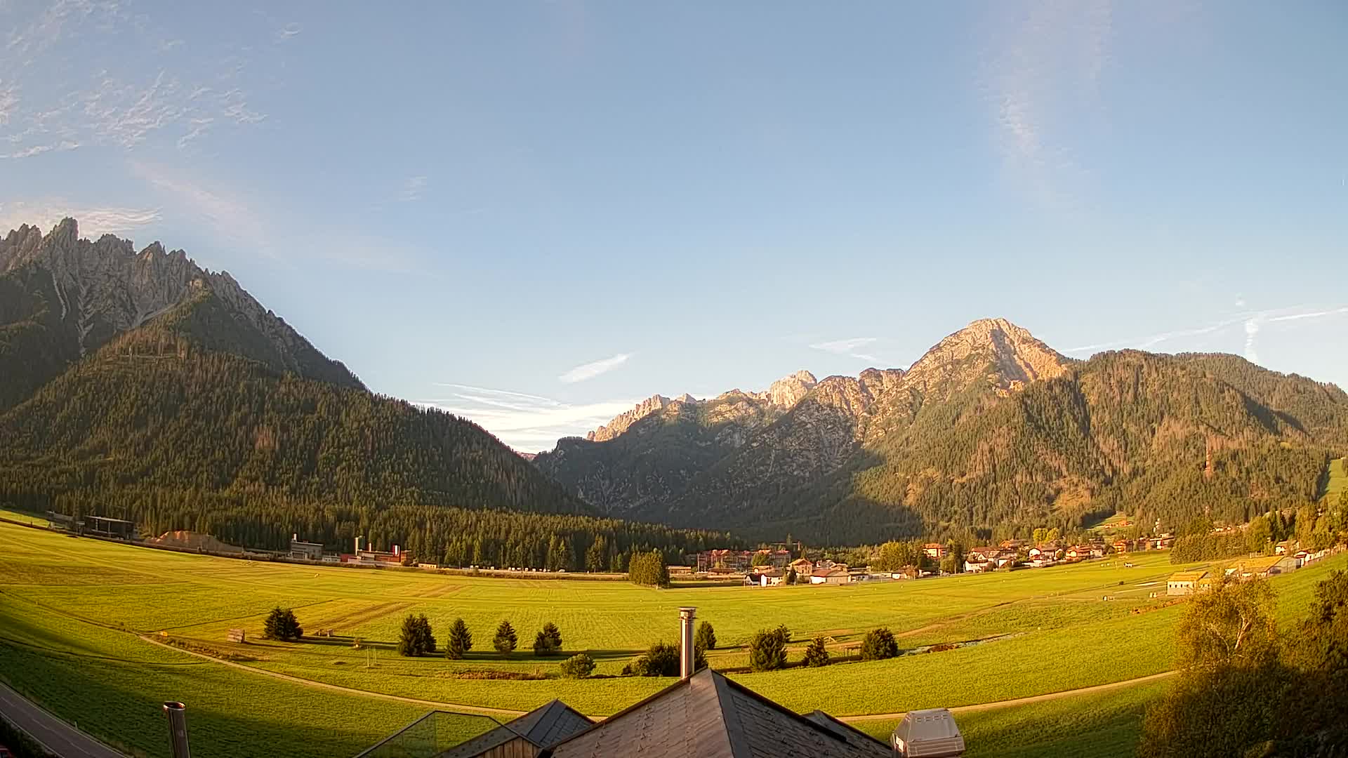 Webcam Toblach Dolomiten – Blick vom Hotel Rosengarten