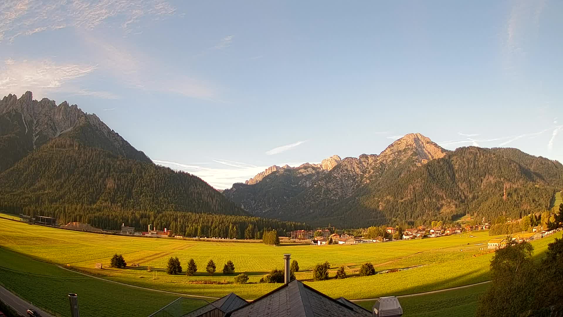 Webcam Toblach Dolomitas – Vista desde el Hotel Rosengarten
