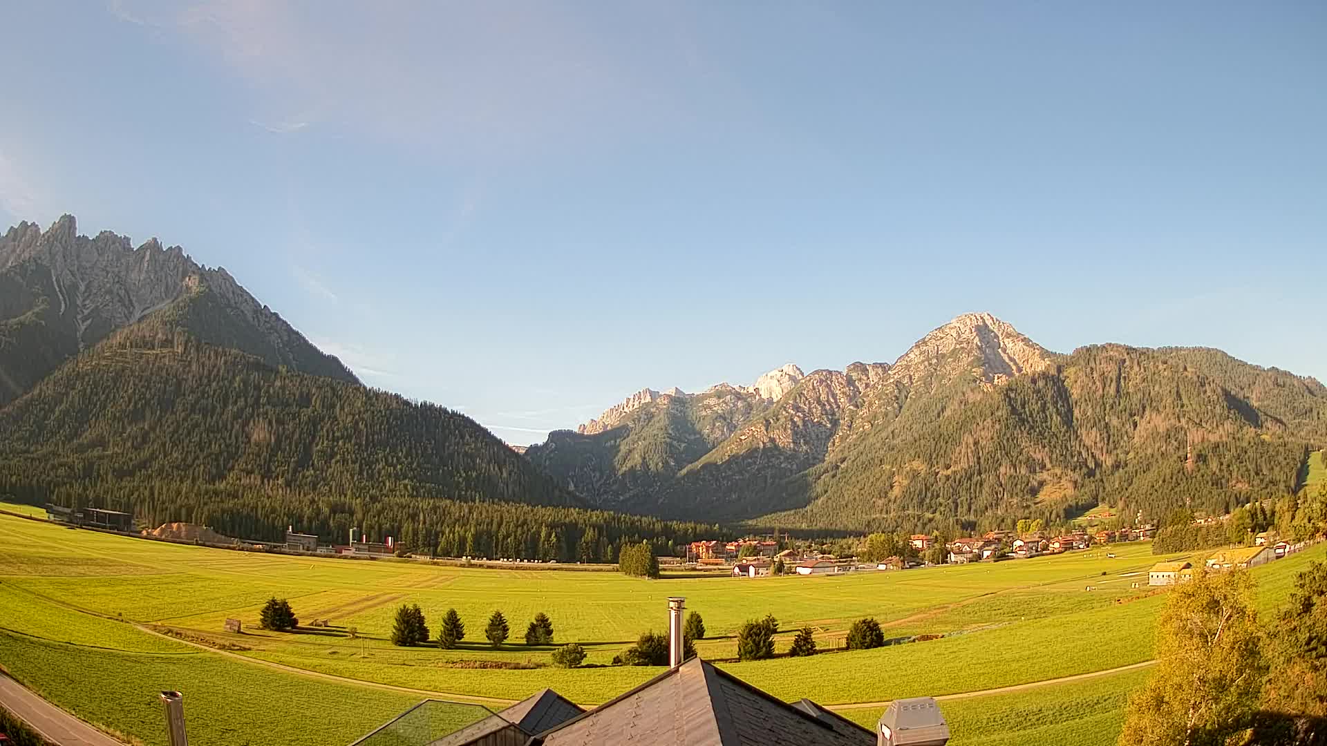 Webcam Toblach Dolomitas – Vista desde el Hotel Rosengarten