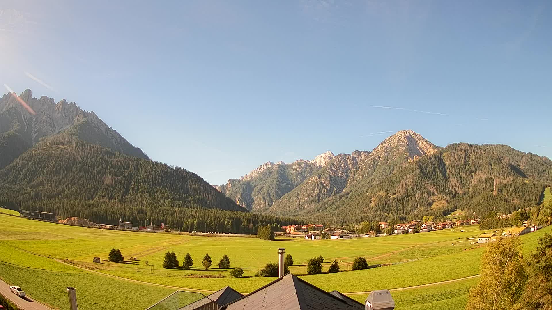 Webcam Toblach Dolomitas – Vista desde el Hotel Rosengarten