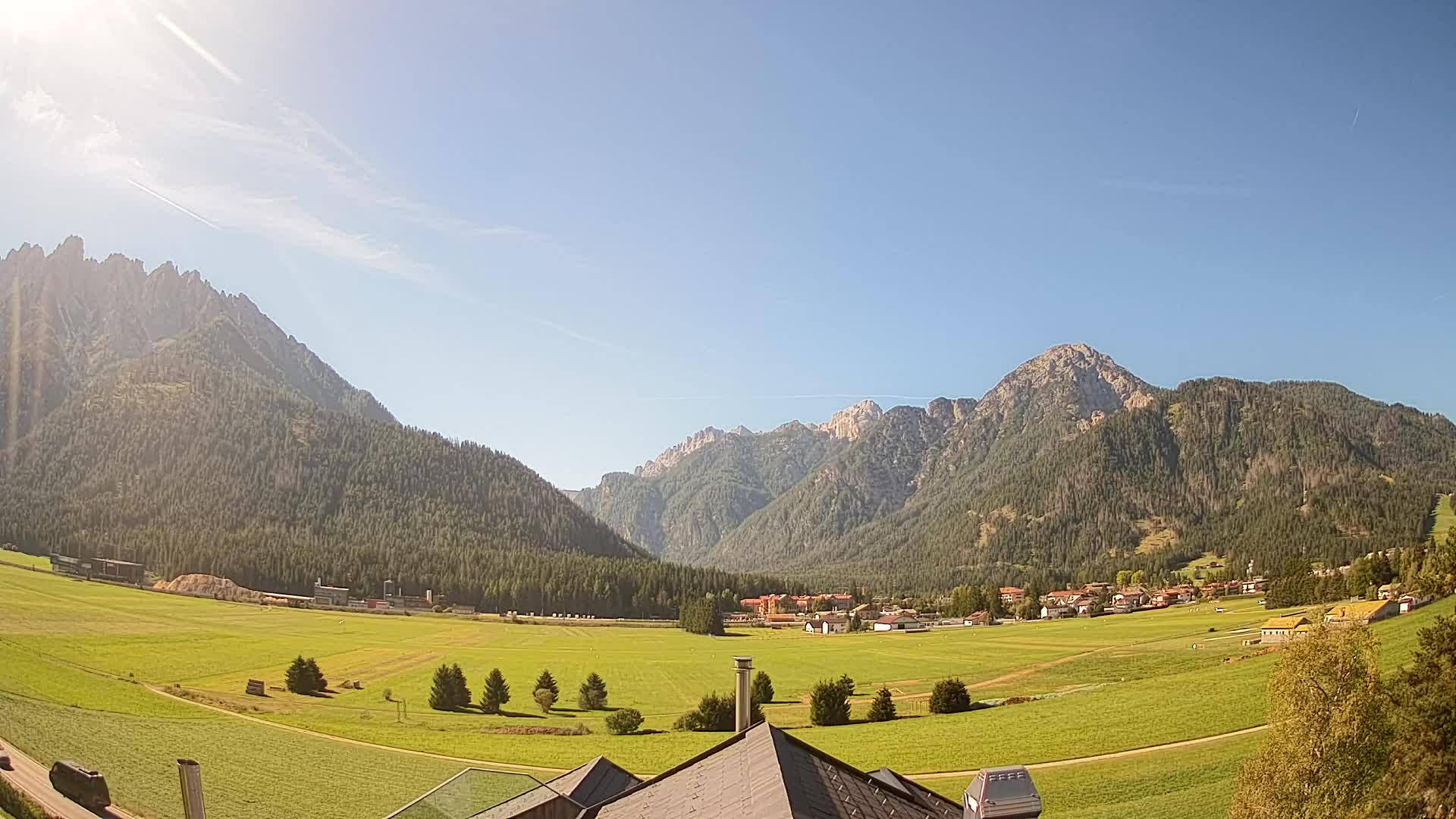 Webcam Toblach Dolomiten – Blick vom Hotel Rosengarten