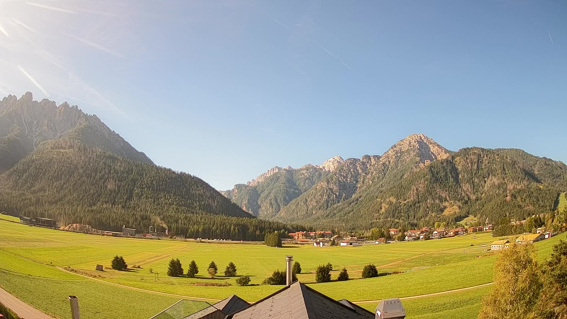 Webcam Toblach Dolomitas – Vista desde el Hotel Rosengarten