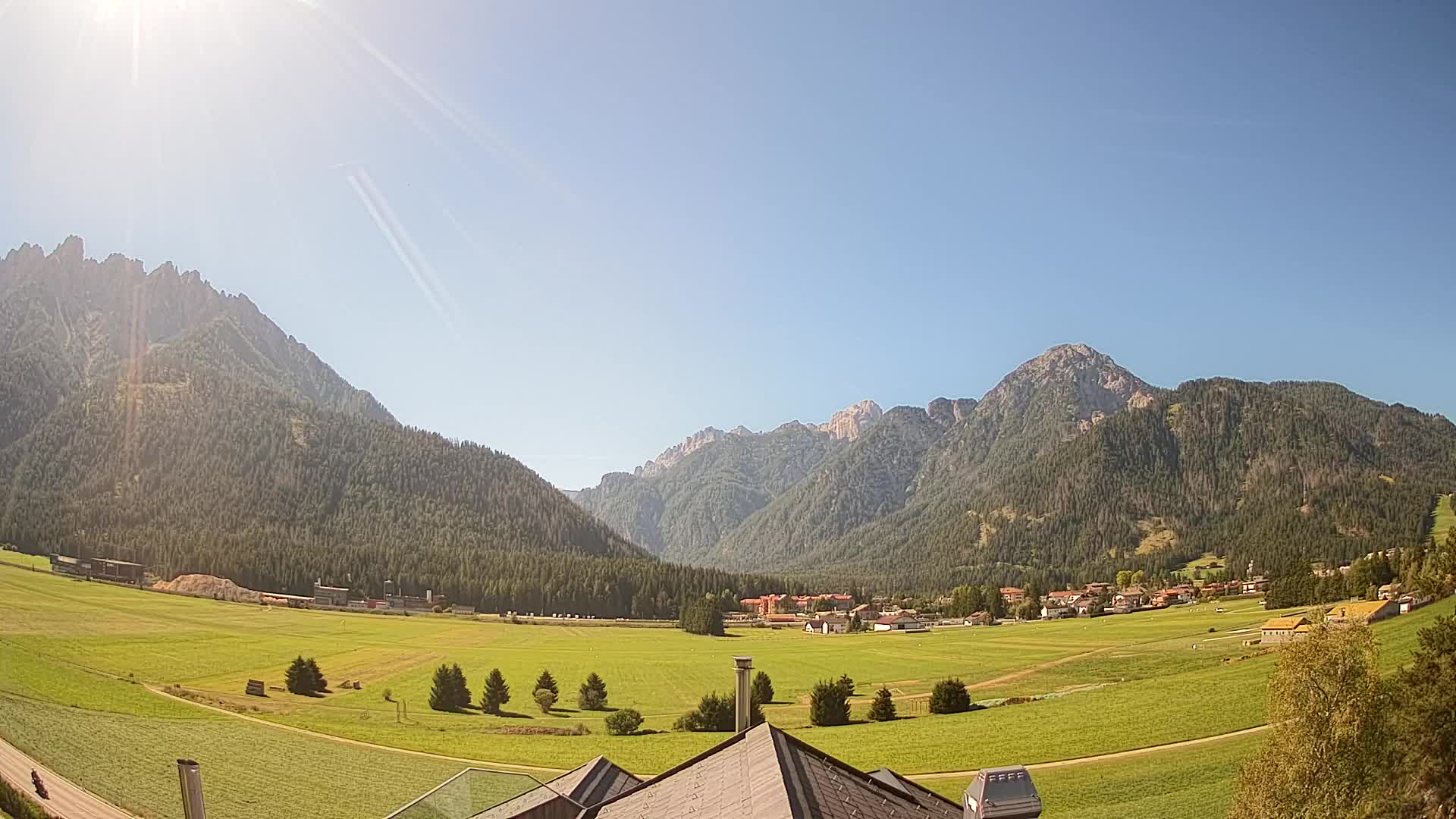 Webcam Dobbiaco Dolomiti – Vista dall’Hotel Rosengarten