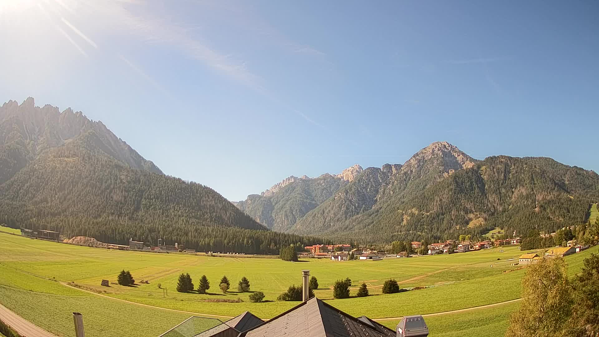 Webcam Toblach Dolomitas – Vista desde el Hotel Rosengarten