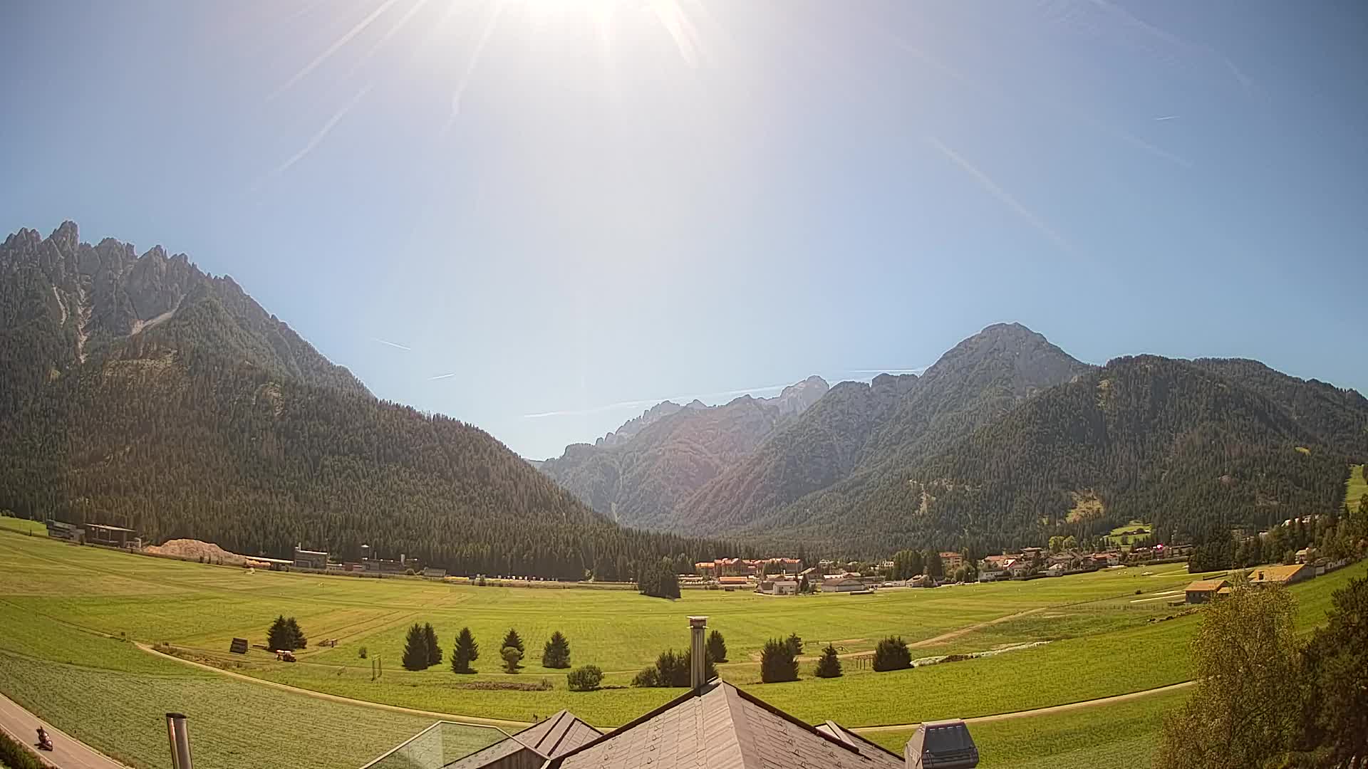 Webcam Toblach Dolomitas – Vista desde el Hotel Rosengarten