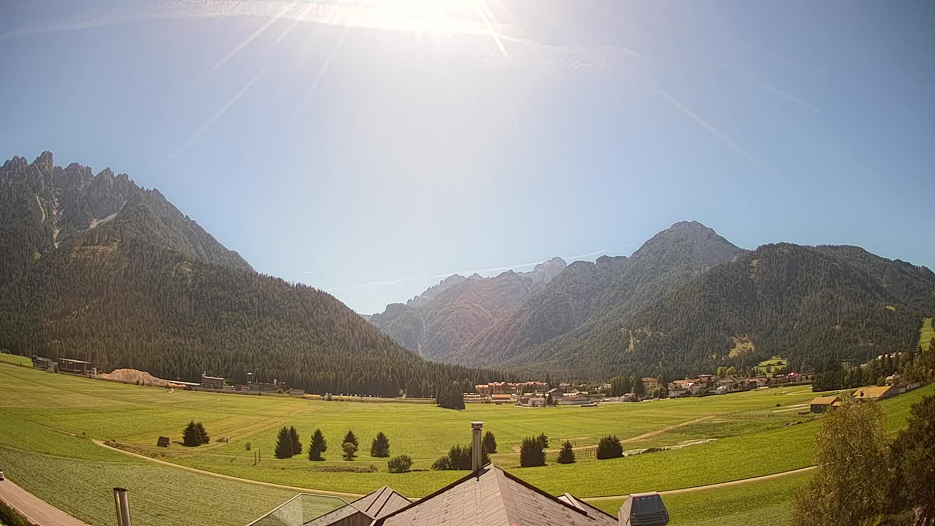 Webcam Toblach Dolomitas – Vista desde el Hotel Rosengarten