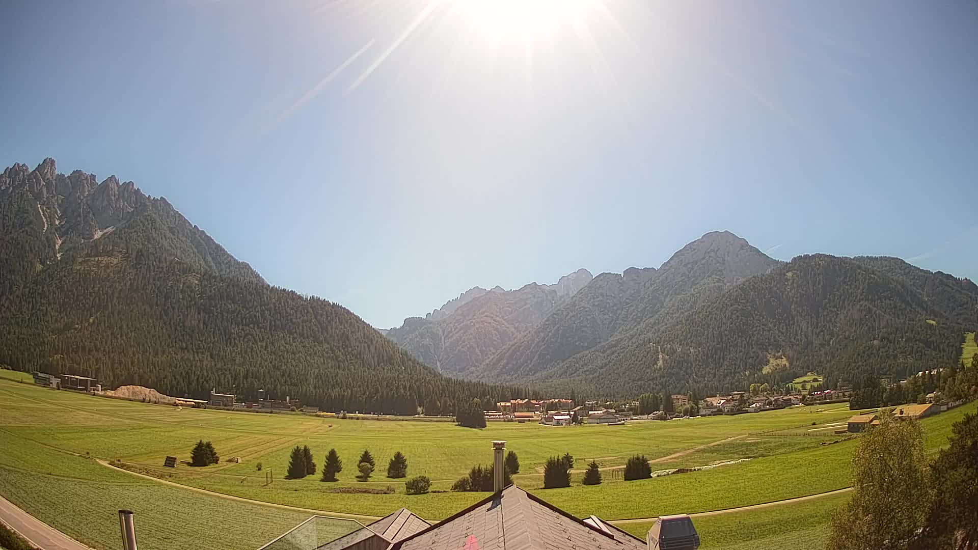 Webcam Toblach Dolomites – Vue depuis l’Hôtel Rosengarten