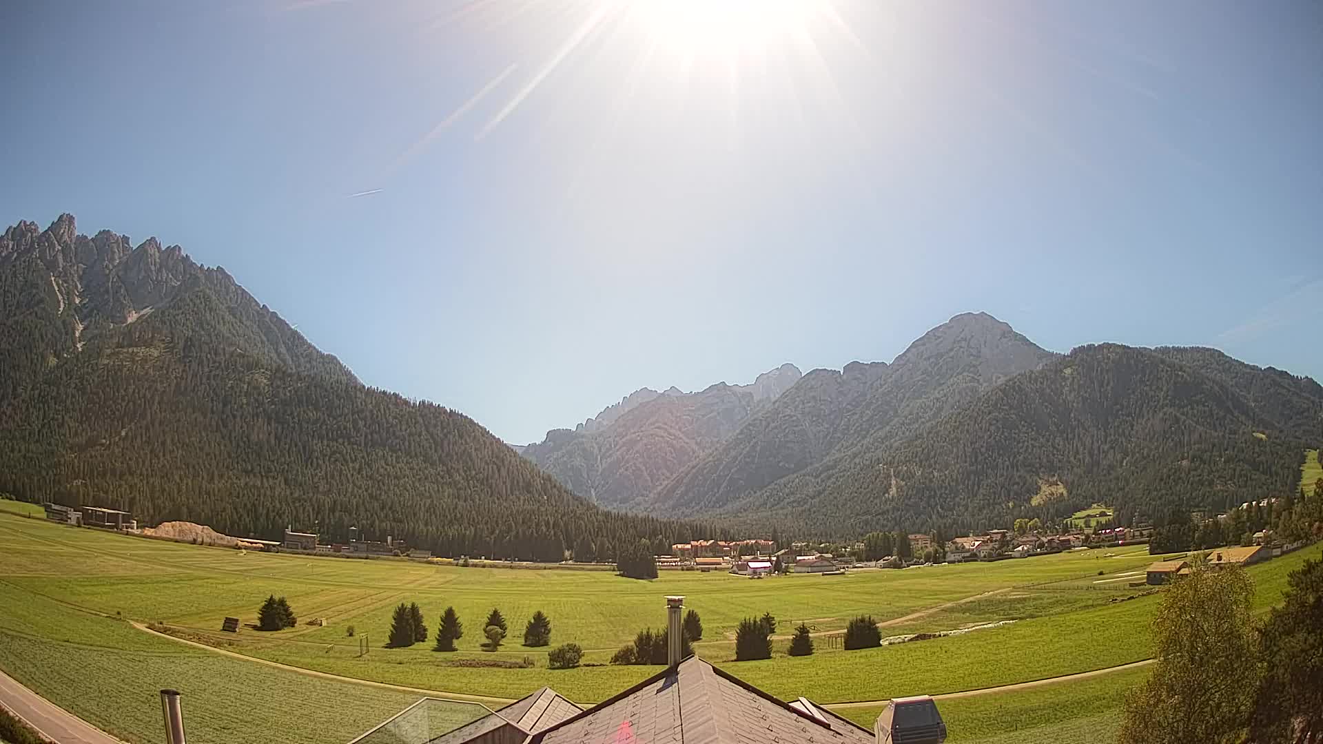 Webcam Toblach Dolomitas – Vista desde el Hotel Rosengarten