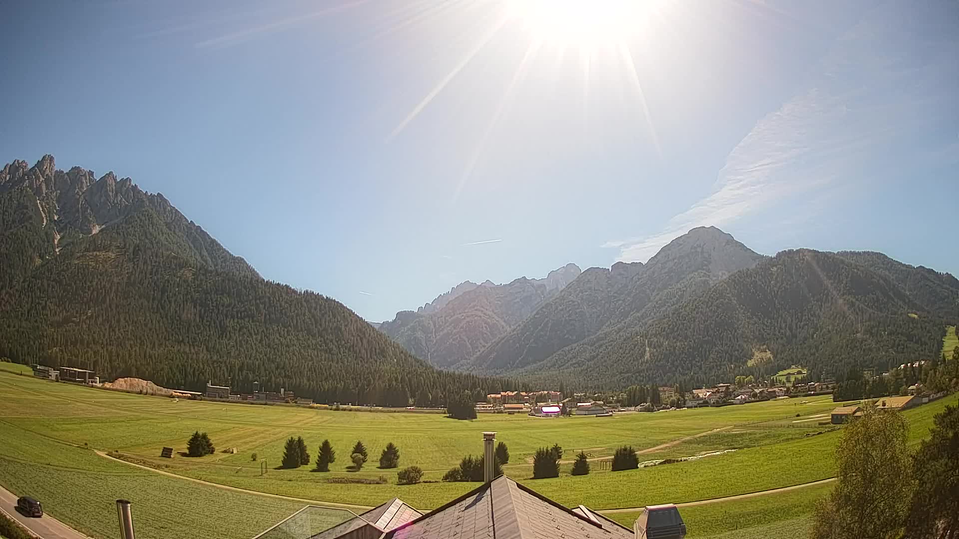 Webcam Toblach Dolomitas – Vista desde el Hotel Rosengarten
