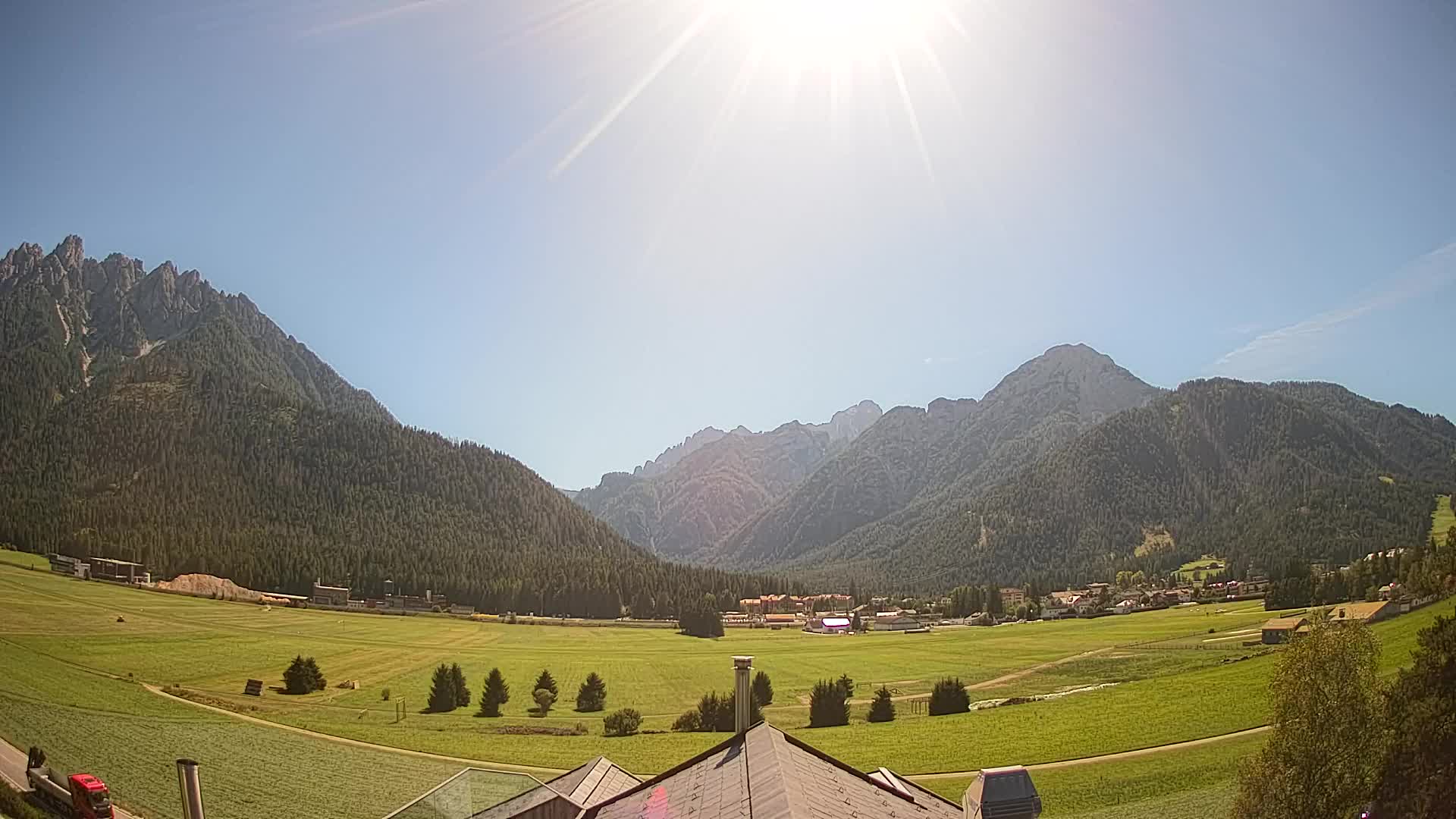 Webcam Toblach Dolomites – Vue depuis l’Hôtel Rosengarten