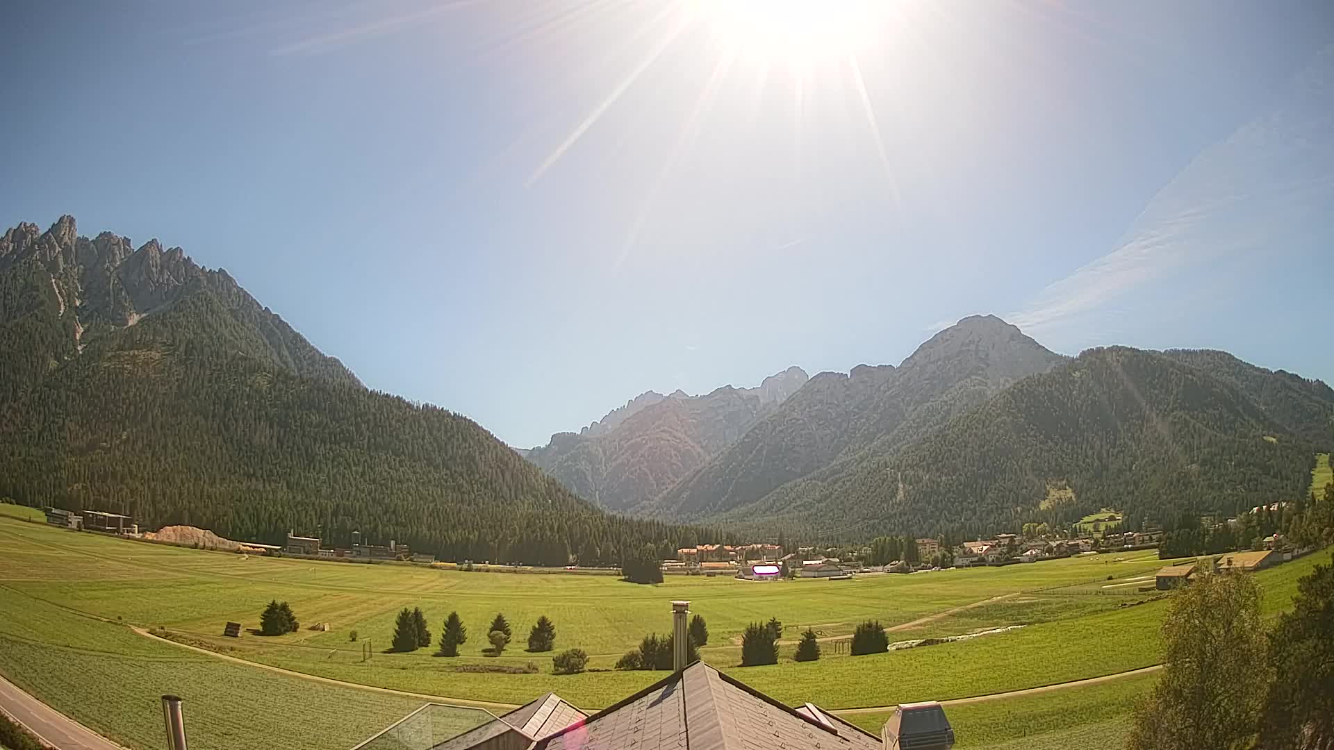 Webcam Toblach Dolomitas – Vista desde el Hotel Rosengarten