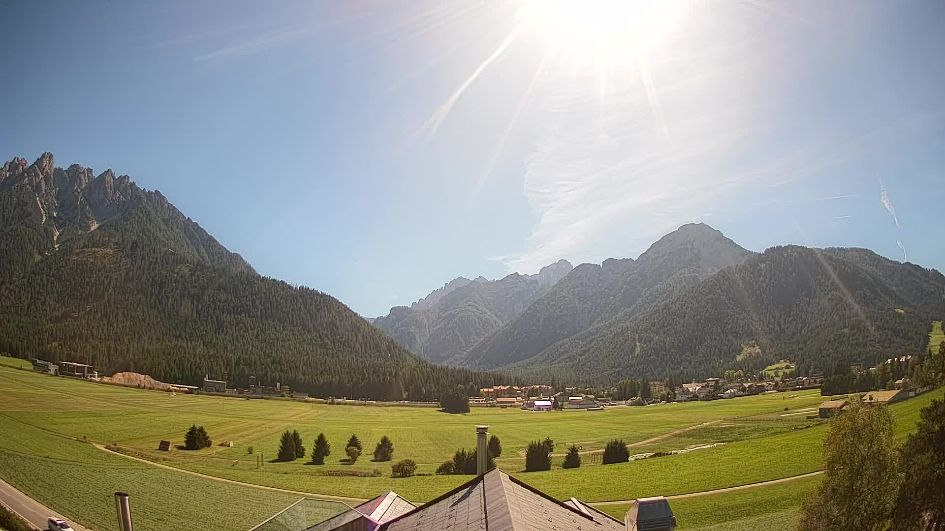 Webcam Toblach Dolomitas – Vista desde el Hotel Rosengarten