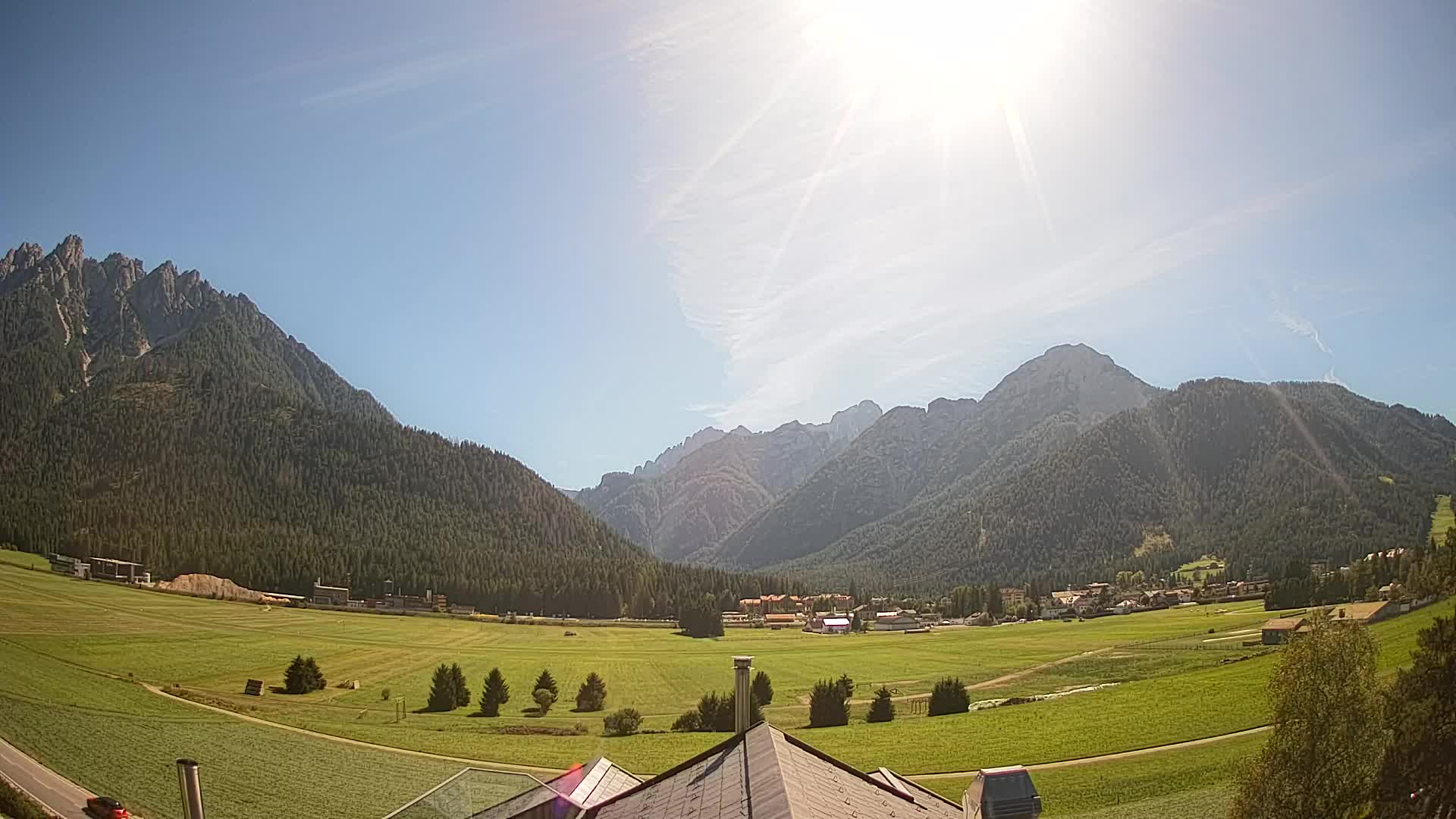 Webcam Dobbiaco Dolomiti – Vista dall’Hotel Rosengarten