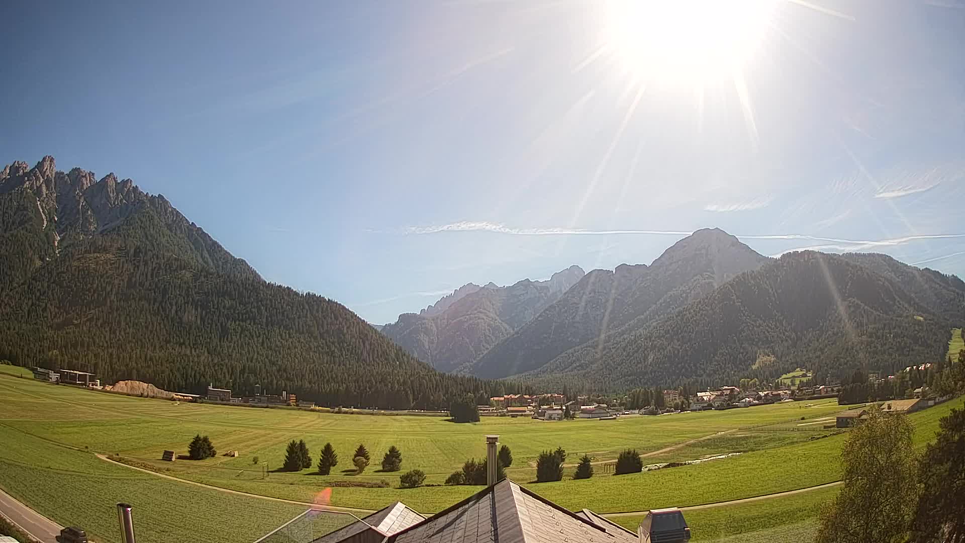 Webcam Toblach Dolomitas – Vista desde el Hotel Rosengarten