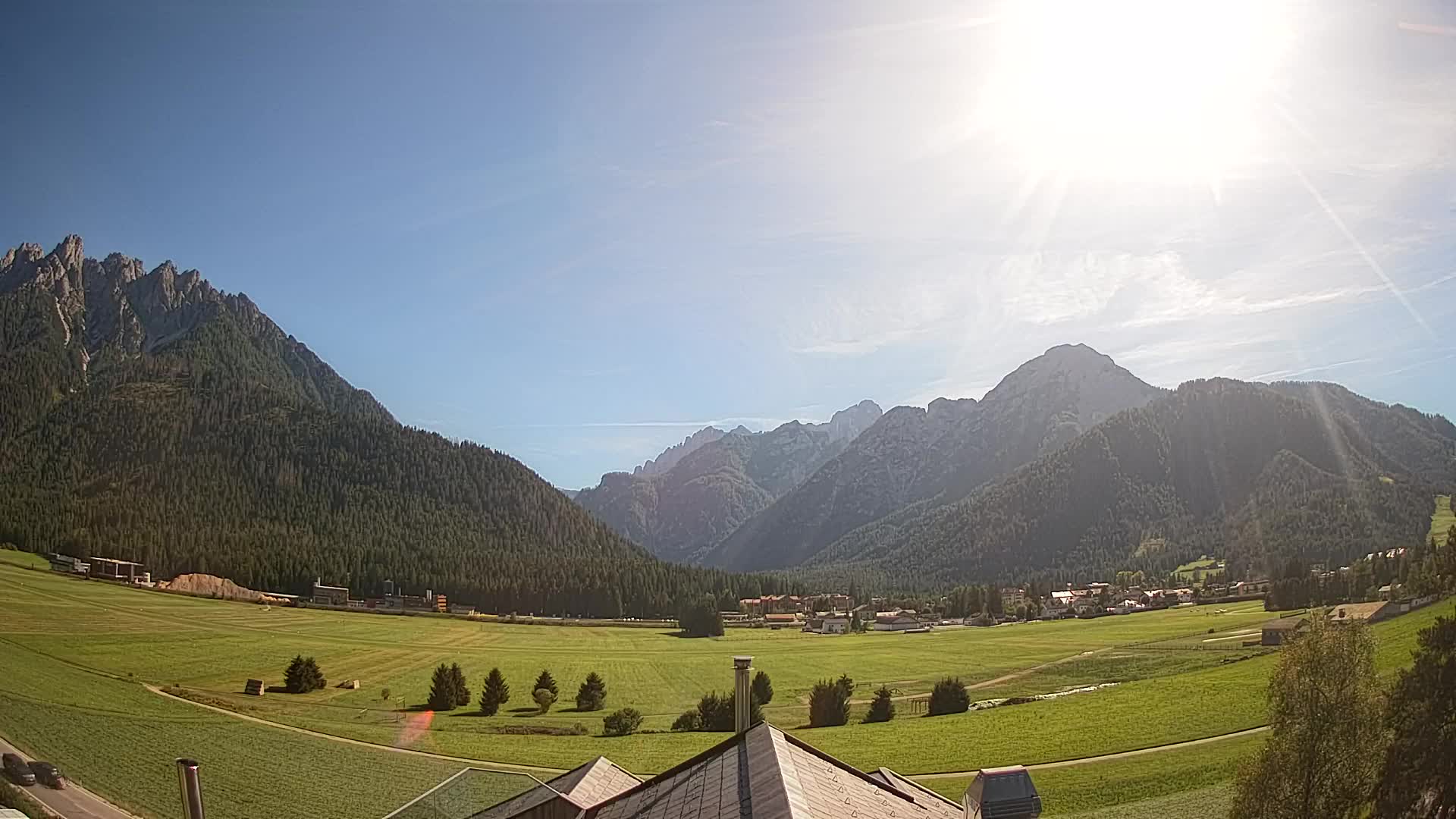 Webcam Toblach Dolomitas – Vista desde el Hotel Rosengarten