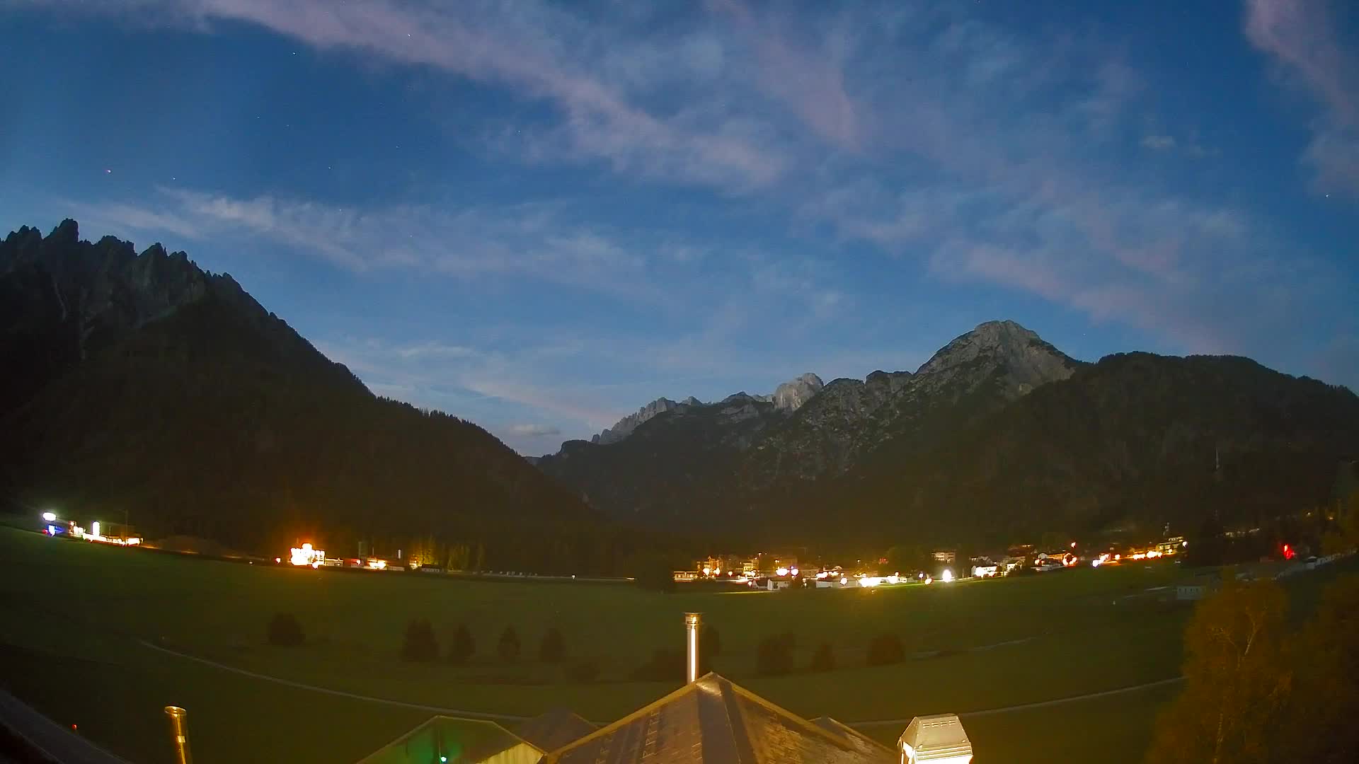 Webcam Toblach Dolomitas – Vista desde el Hotel Rosengarten