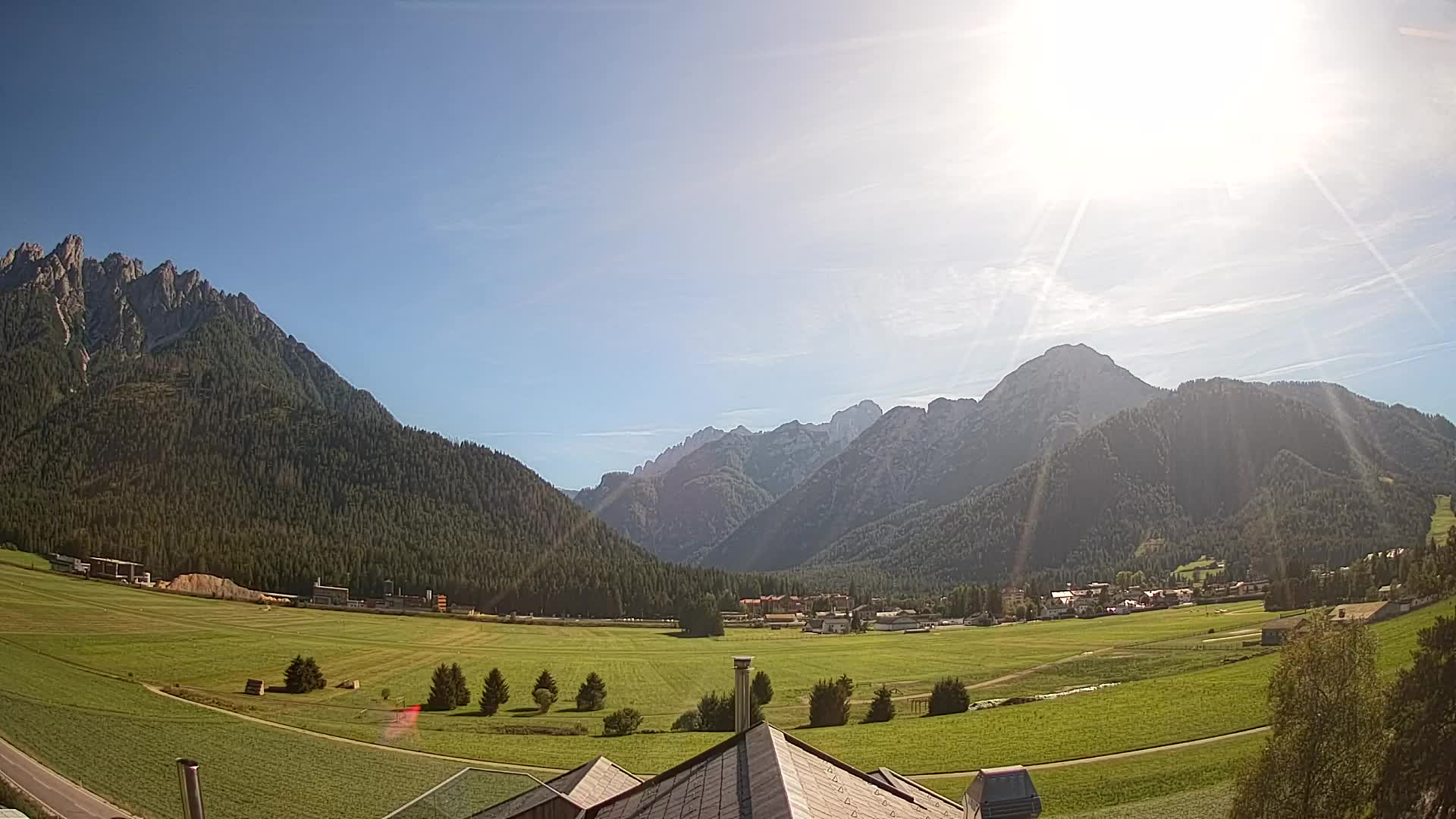 Webcam Toblach Dolomitas – Vista desde el Hotel Rosengarten