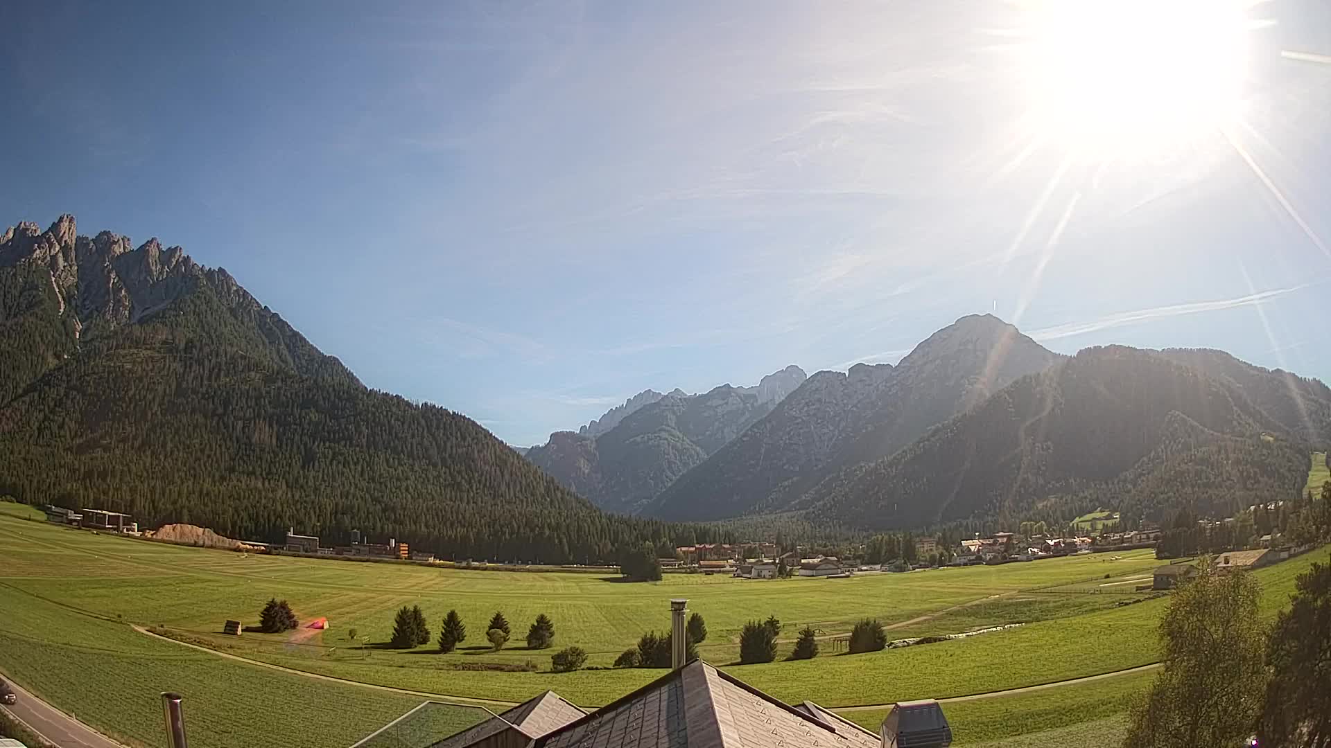 Webcam Toblach Dolomitas – Vista desde el Hotel Rosengarten