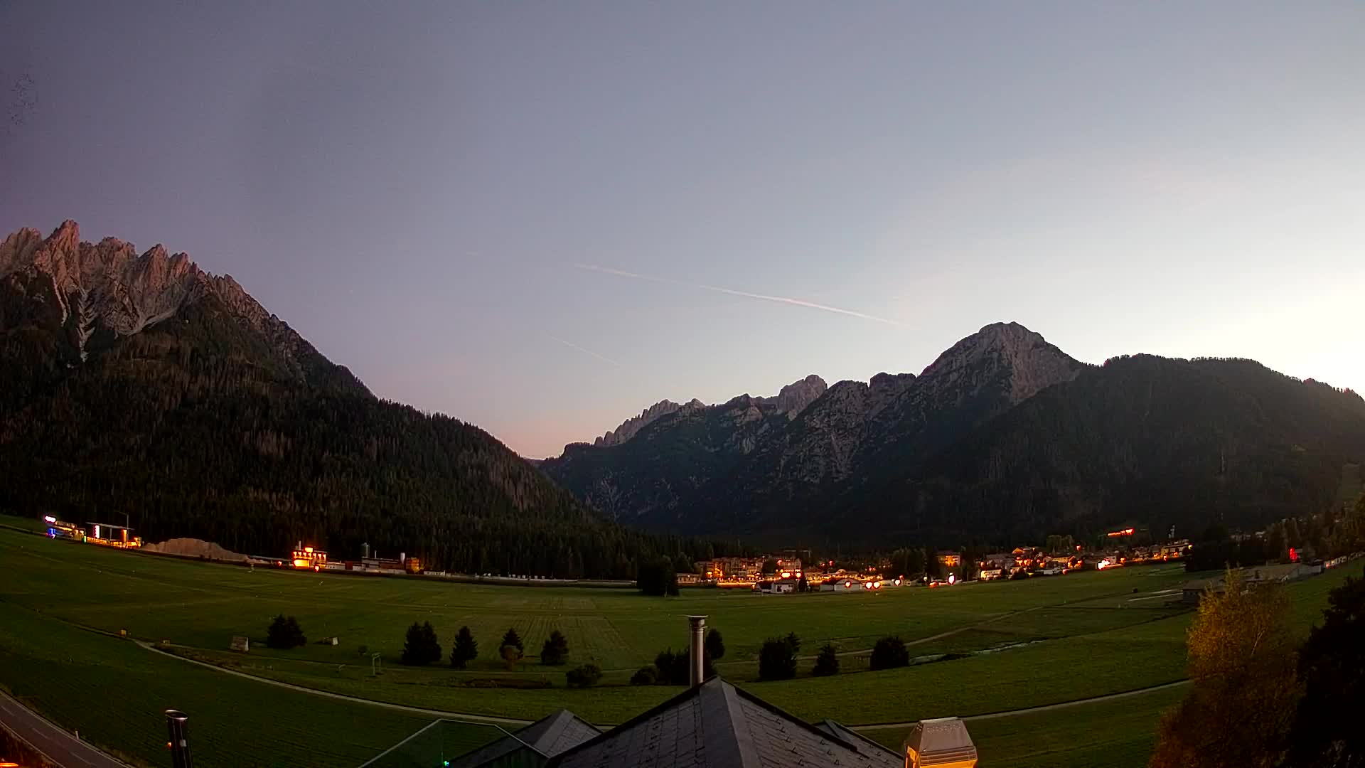 Webcam Toblach Dolomiten – Blick vom Hotel Rosengarten