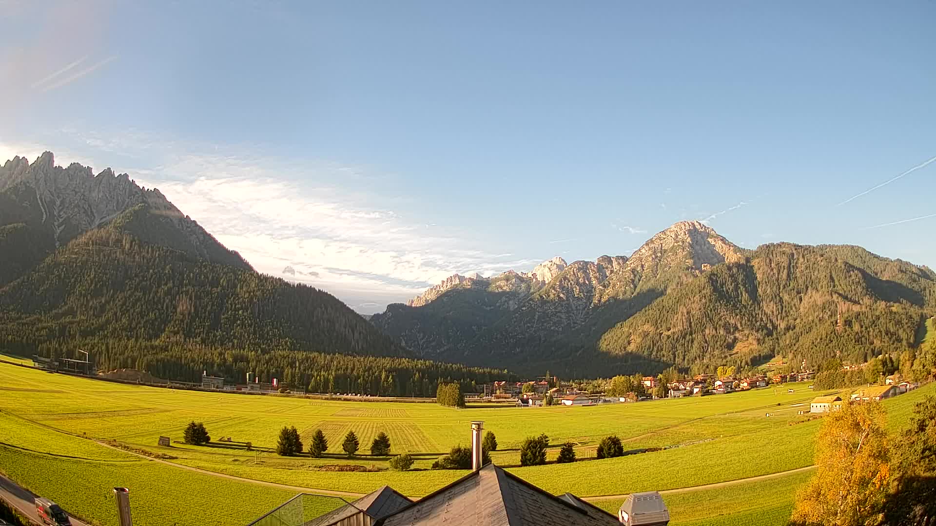 Webcam Toblach Dolomitas – Vista desde el Hotel Rosengarten