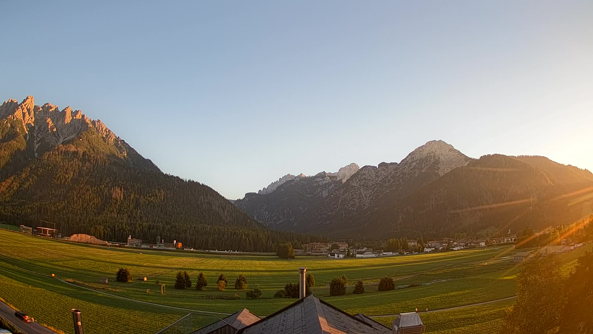 Webcam Toblach Dolomiten – Blick vom Hotel Rosengarten
