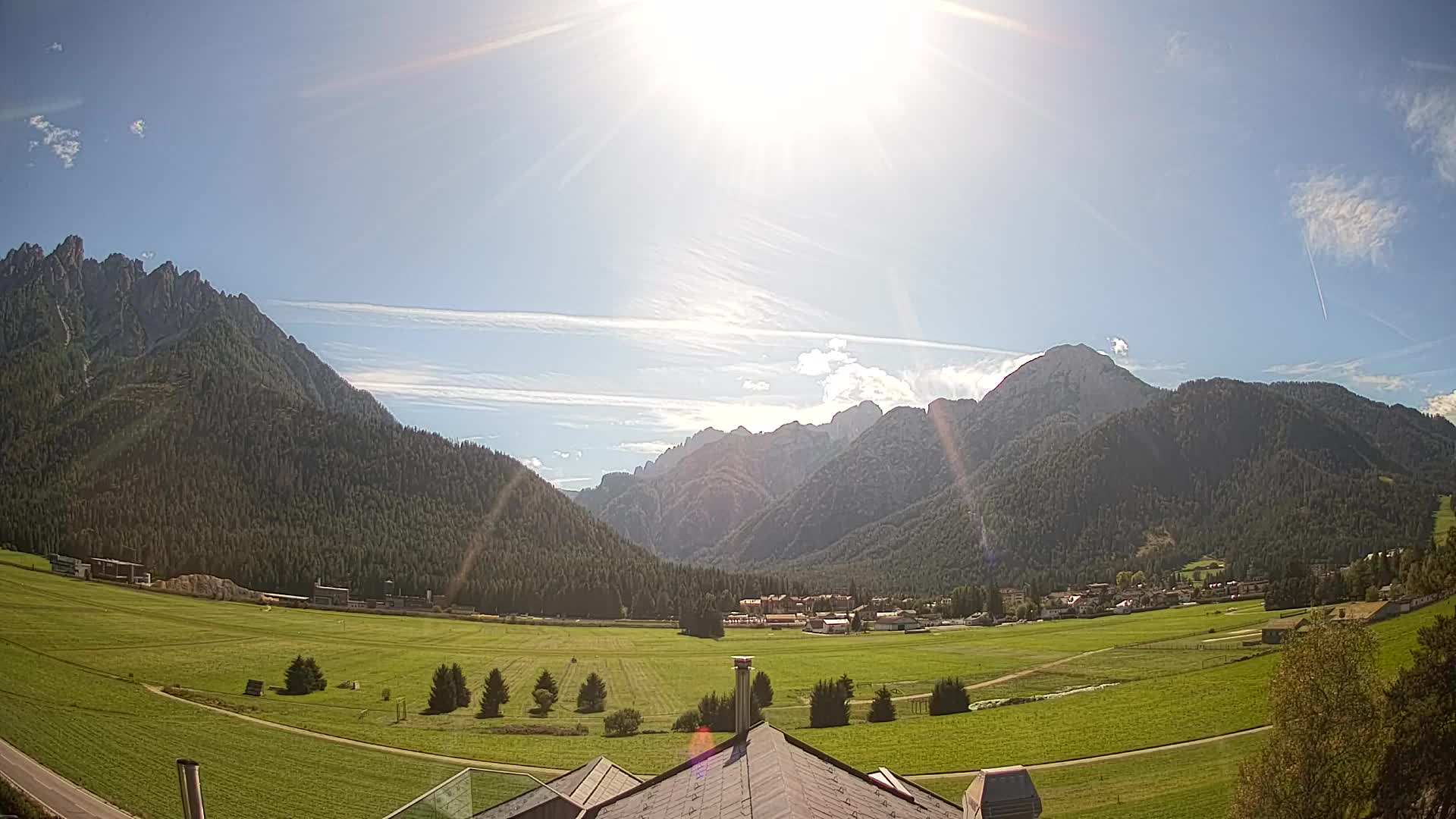 Webcam Toblach Dolomites – Vue depuis l’Hôtel Rosengarten