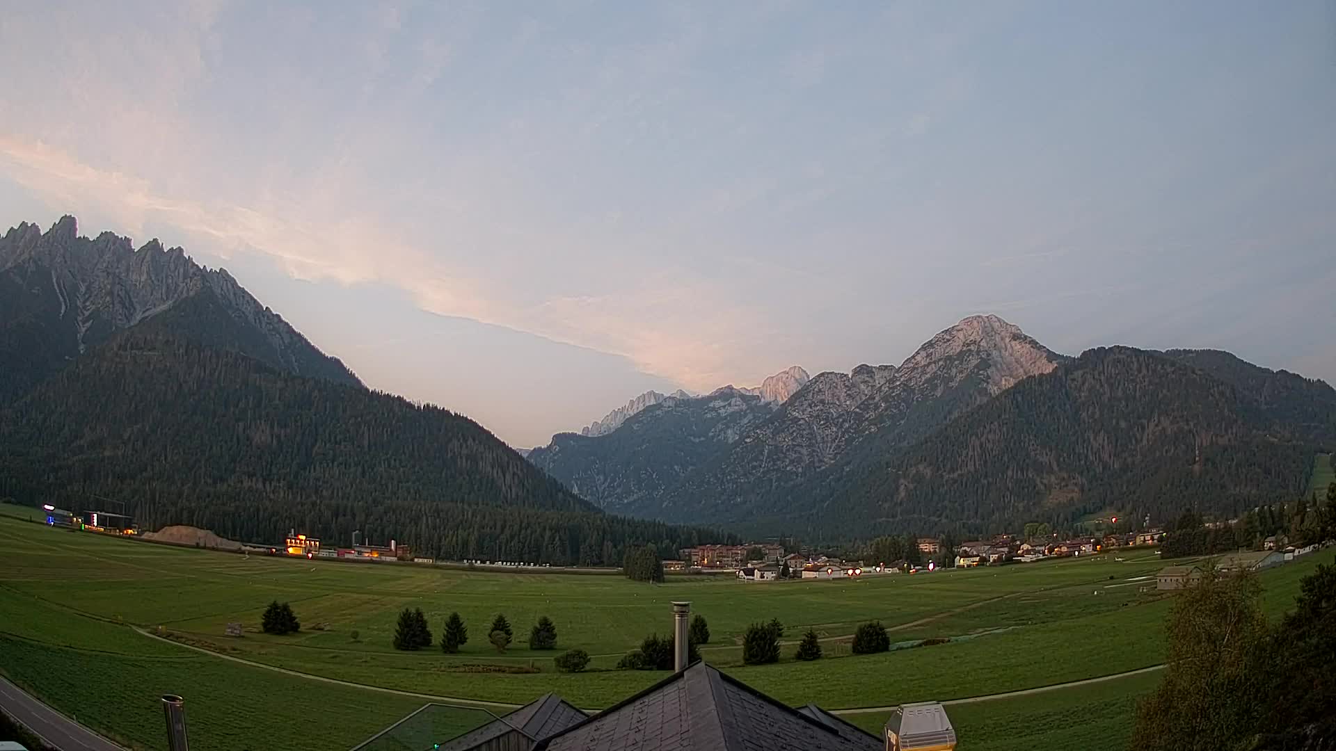 Webcam Toblach Dolomites – Vue depuis l’Hôtel Rosengarten