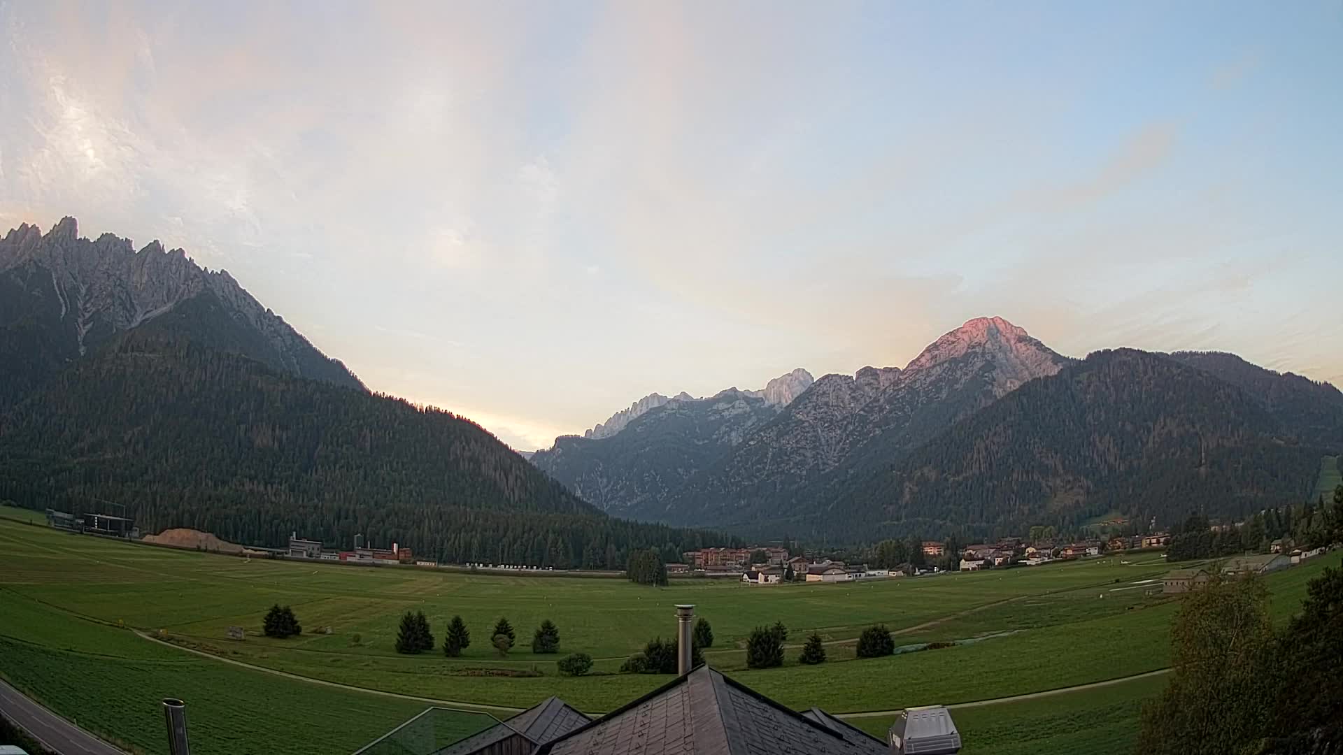 Webcam Toblach Dolomitas – Vista desde el Hotel Rosengarten