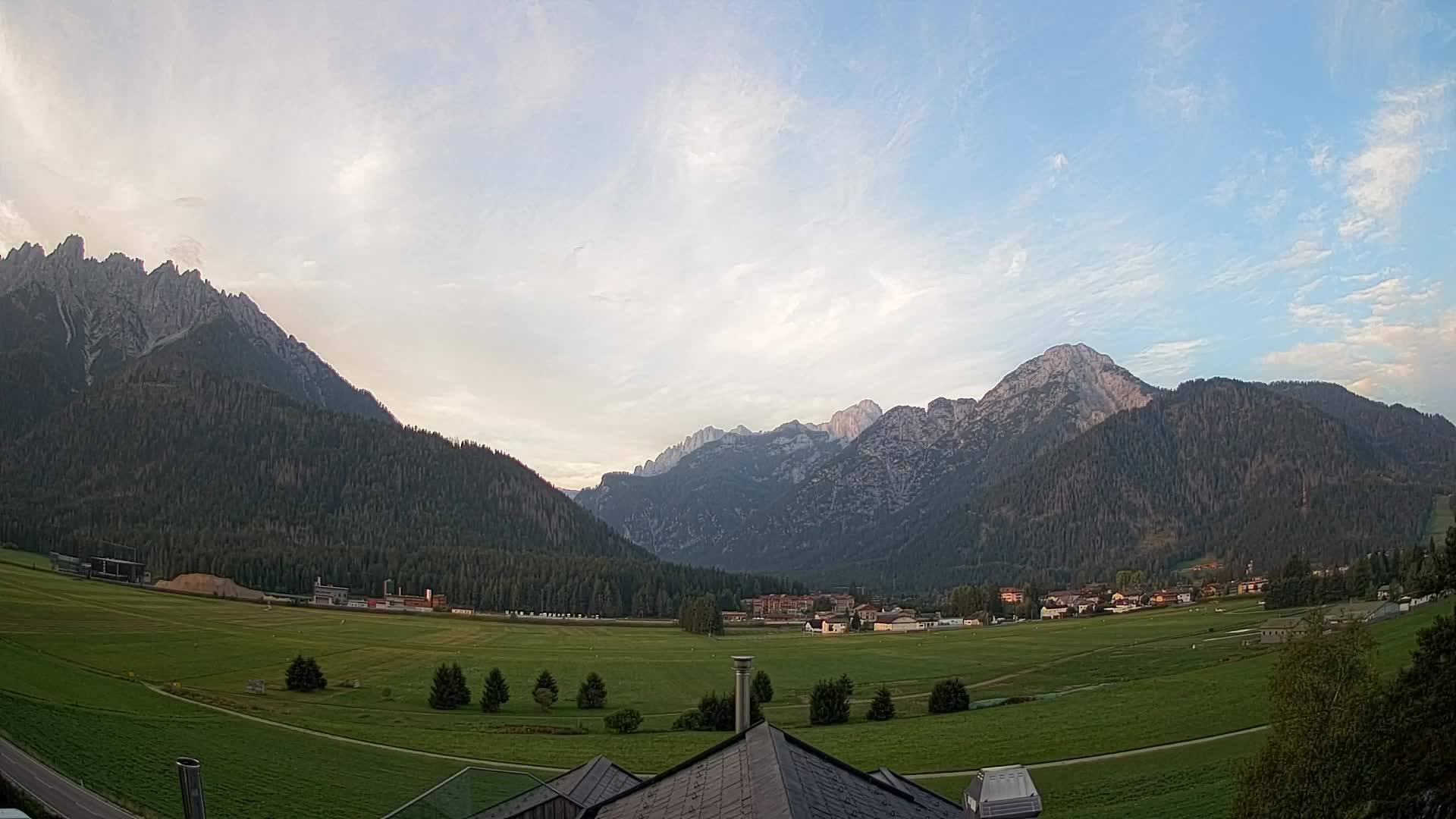 Webcam Toblach Dolomitas – Vista desde el Hotel Rosengarten