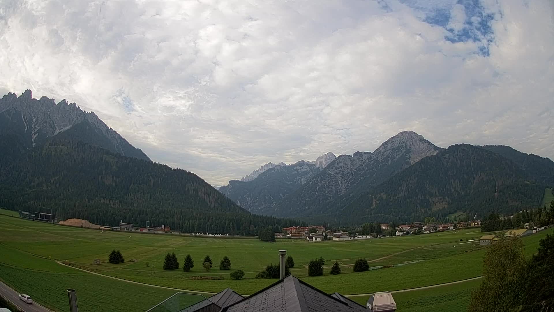 Webcam Toblach Dolomitas – Vista desde el Hotel Rosengarten
