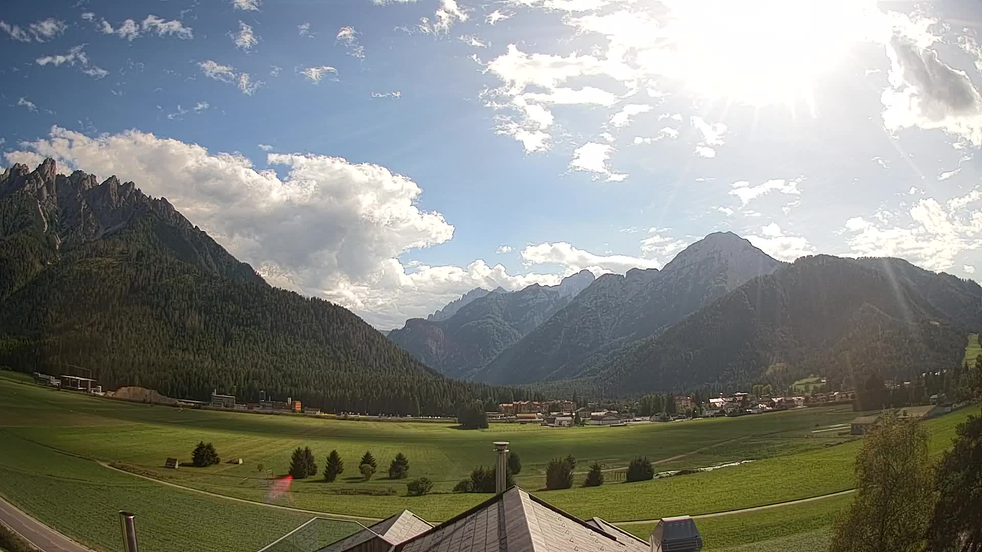 Webcam Toblach Dolomitas – Vista desde el Hotel Rosengarten