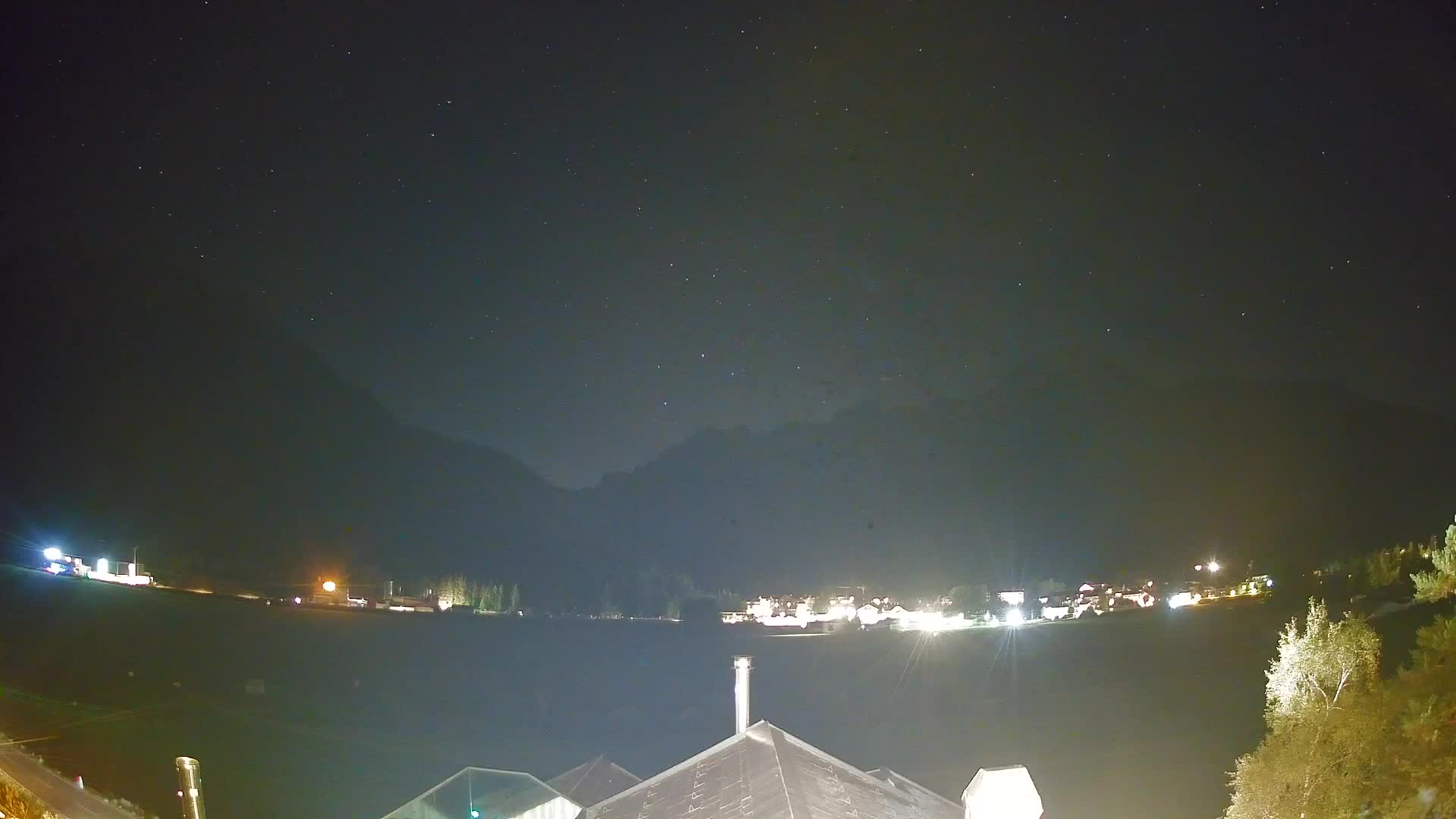 Web kamera Toblach Dolomiti – Pogled s Hotela Rosengarten