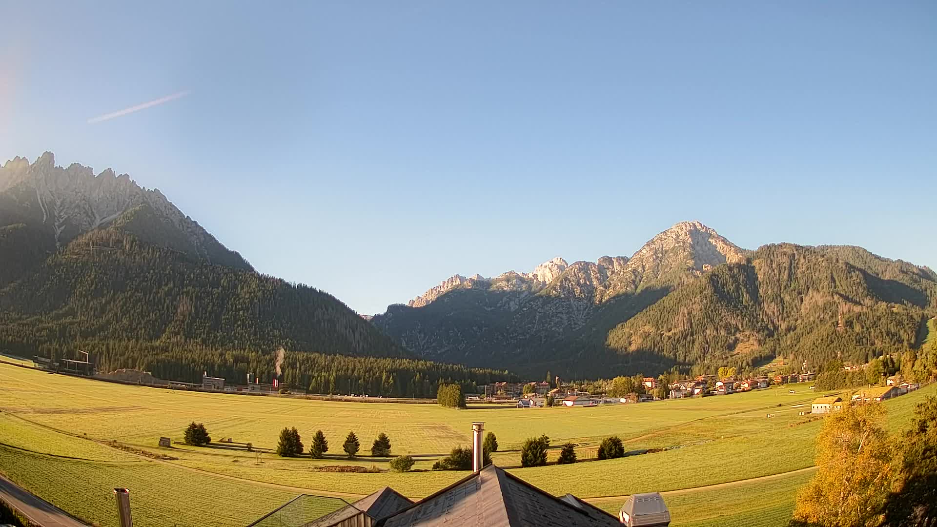 Webcam Toblach Dolomites – Vue depuis l’Hôtel Rosengarten