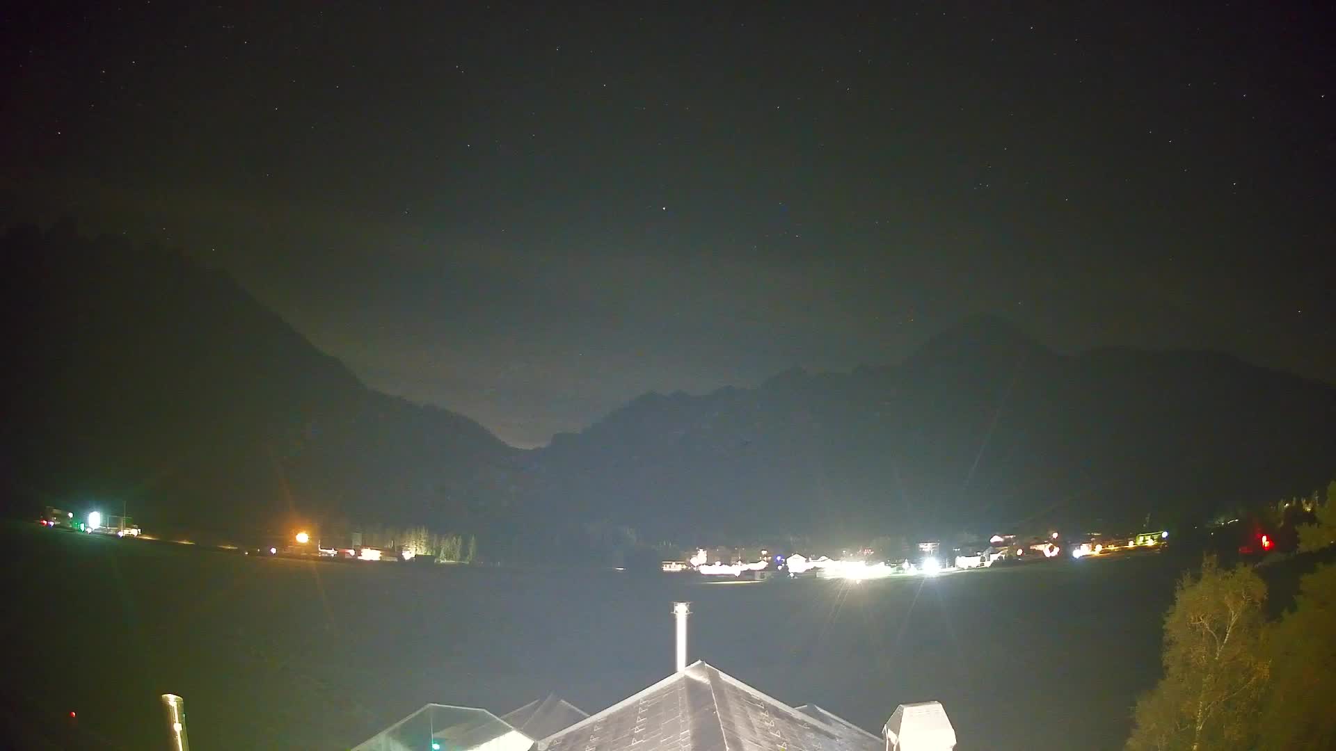 Web kamera Toblach Dolomiti – Pogled s Hotela Rosengarten