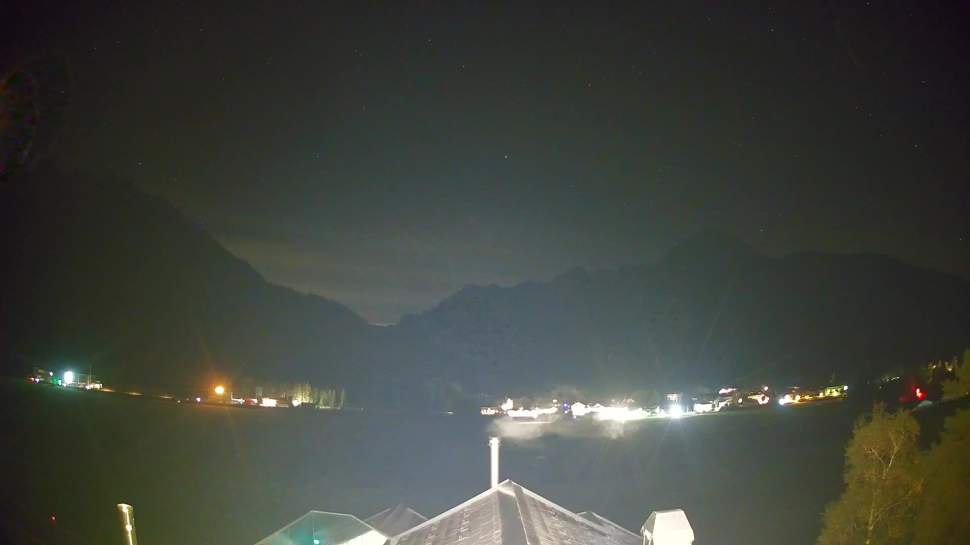 Web kamera Toblach Dolomiti – Pogled s Hotela Rosengarten