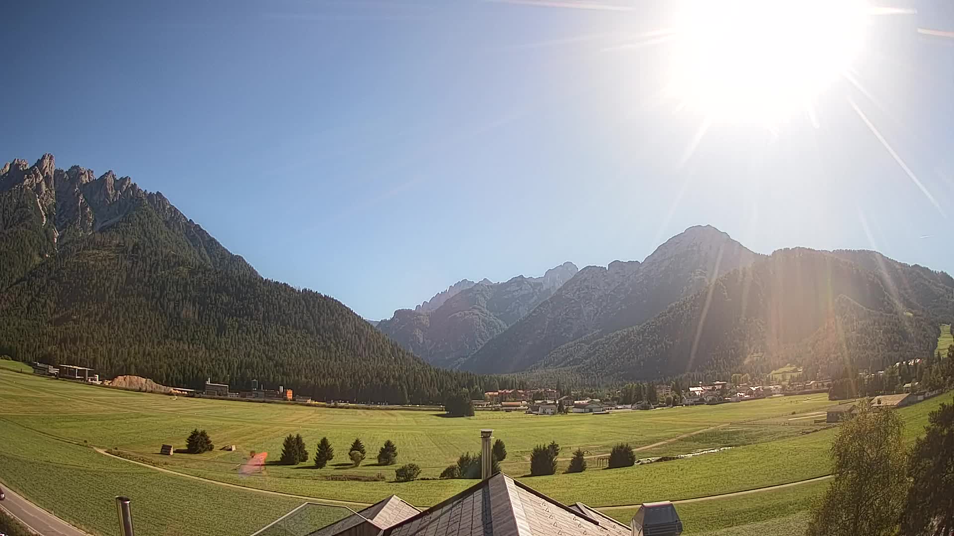 Webcam Dobbiaco Dolomiti – Vista dall’Hotel Rosengarten