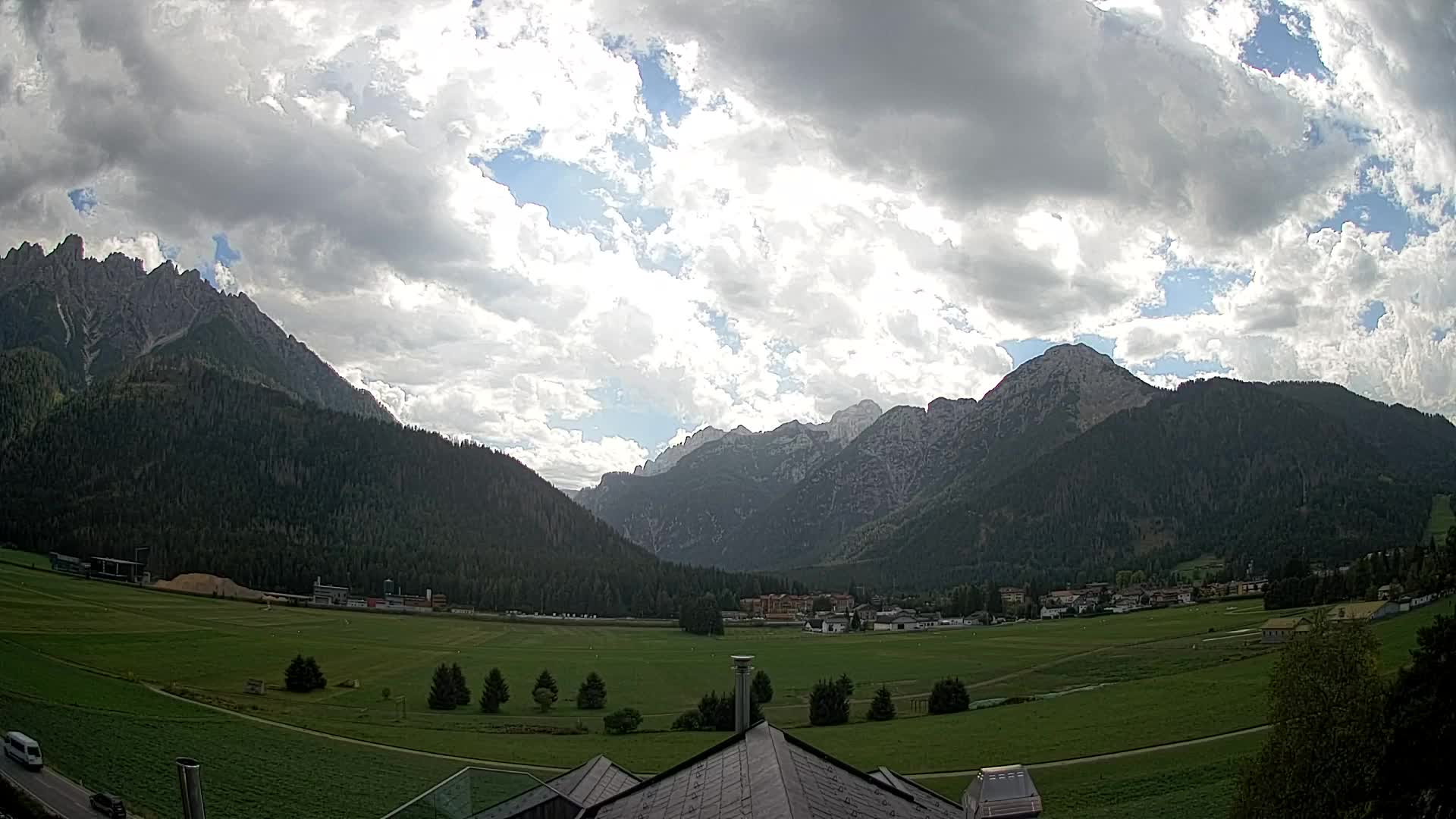 Webcam Toblach Dolomitas – Vista desde el Hotel Rosengarten