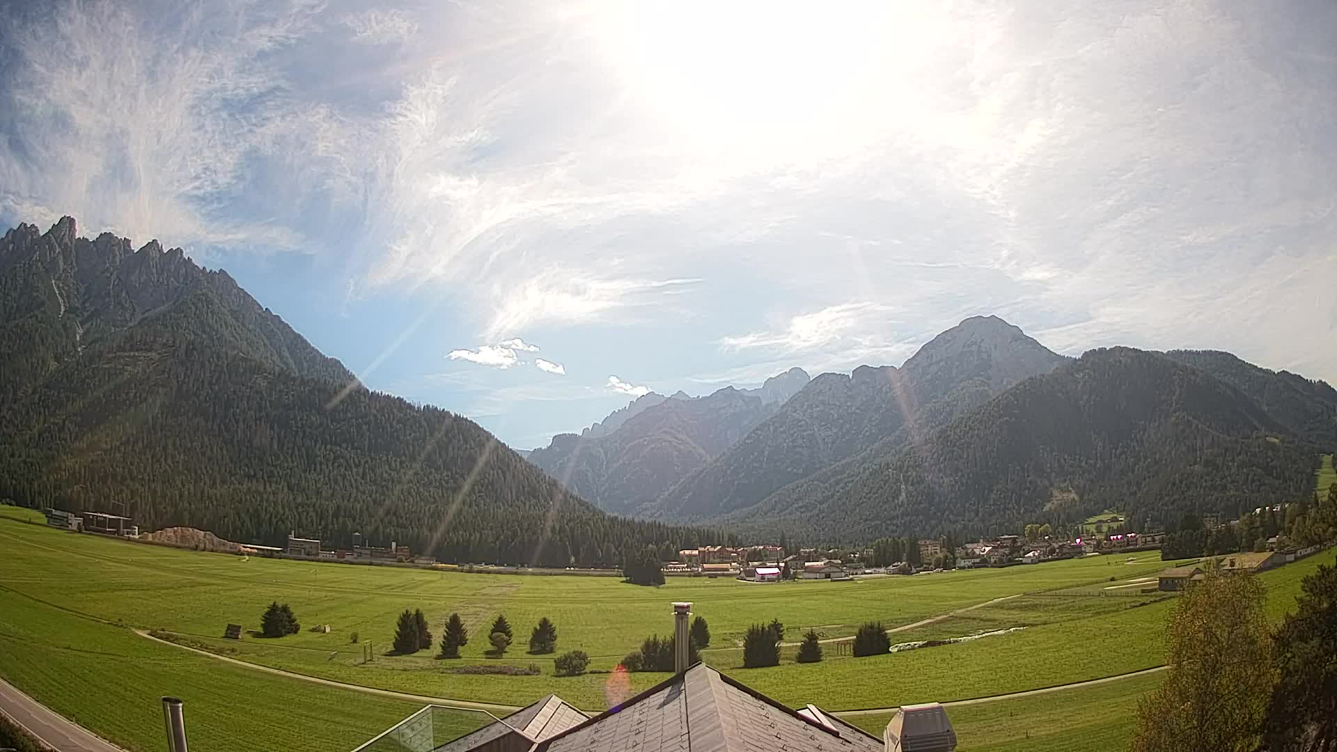 Webcam Toblach Dolomites – Vue depuis l’Hôtel Rosengarten