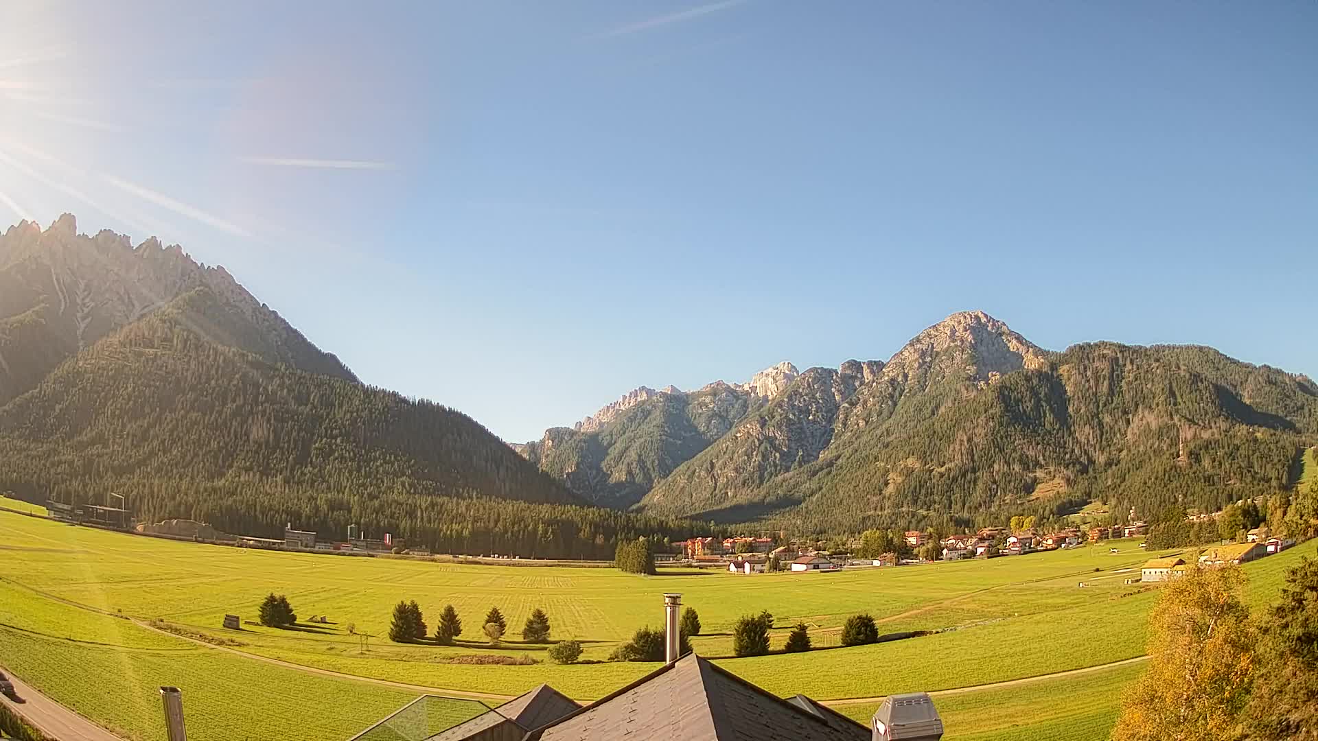 Webcam Toblach Dolomitas – Vista desde el Hotel Rosengarten
